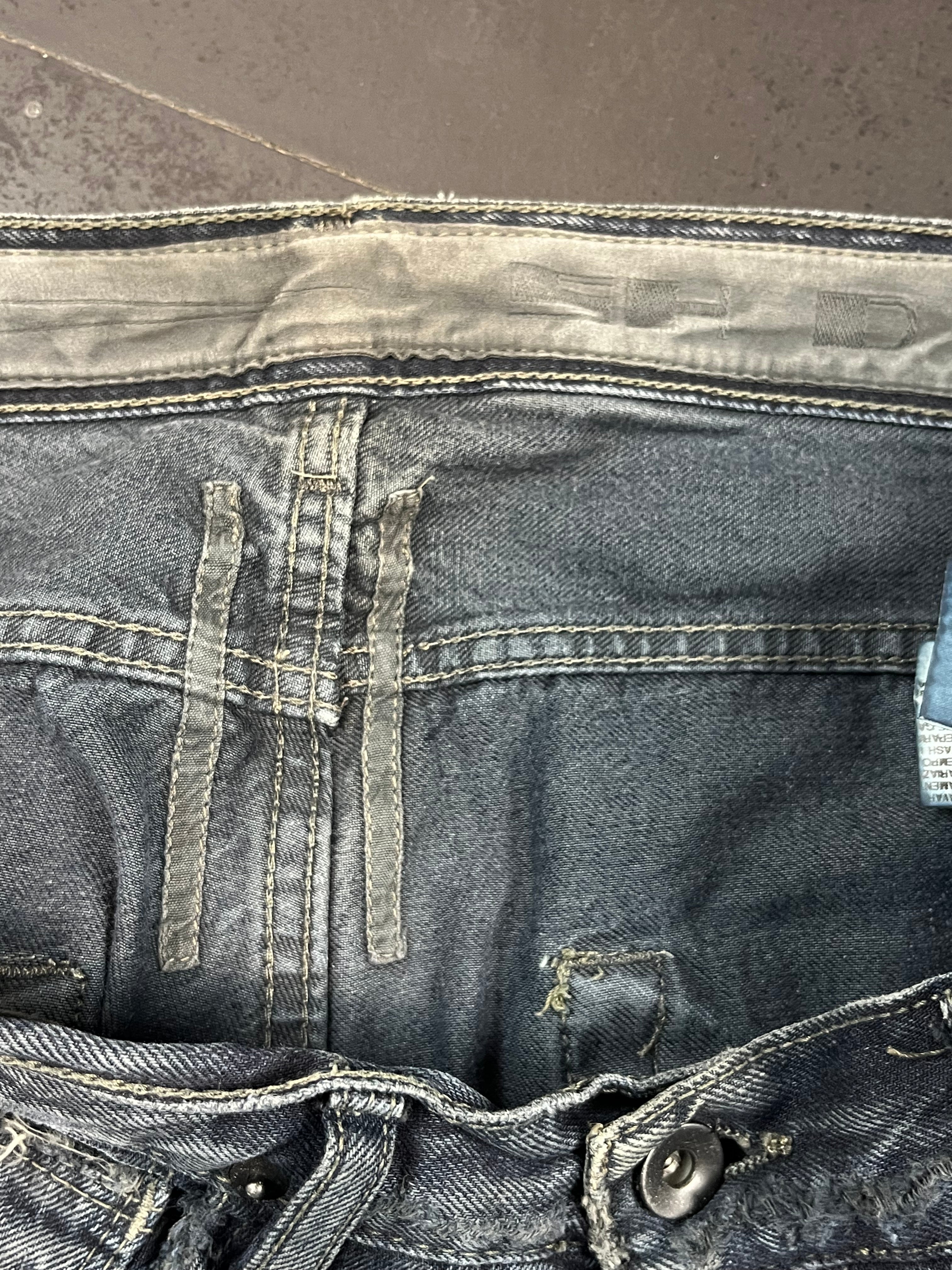 AW09 Rick Owens “Crust” Overdyed Detroit Denim