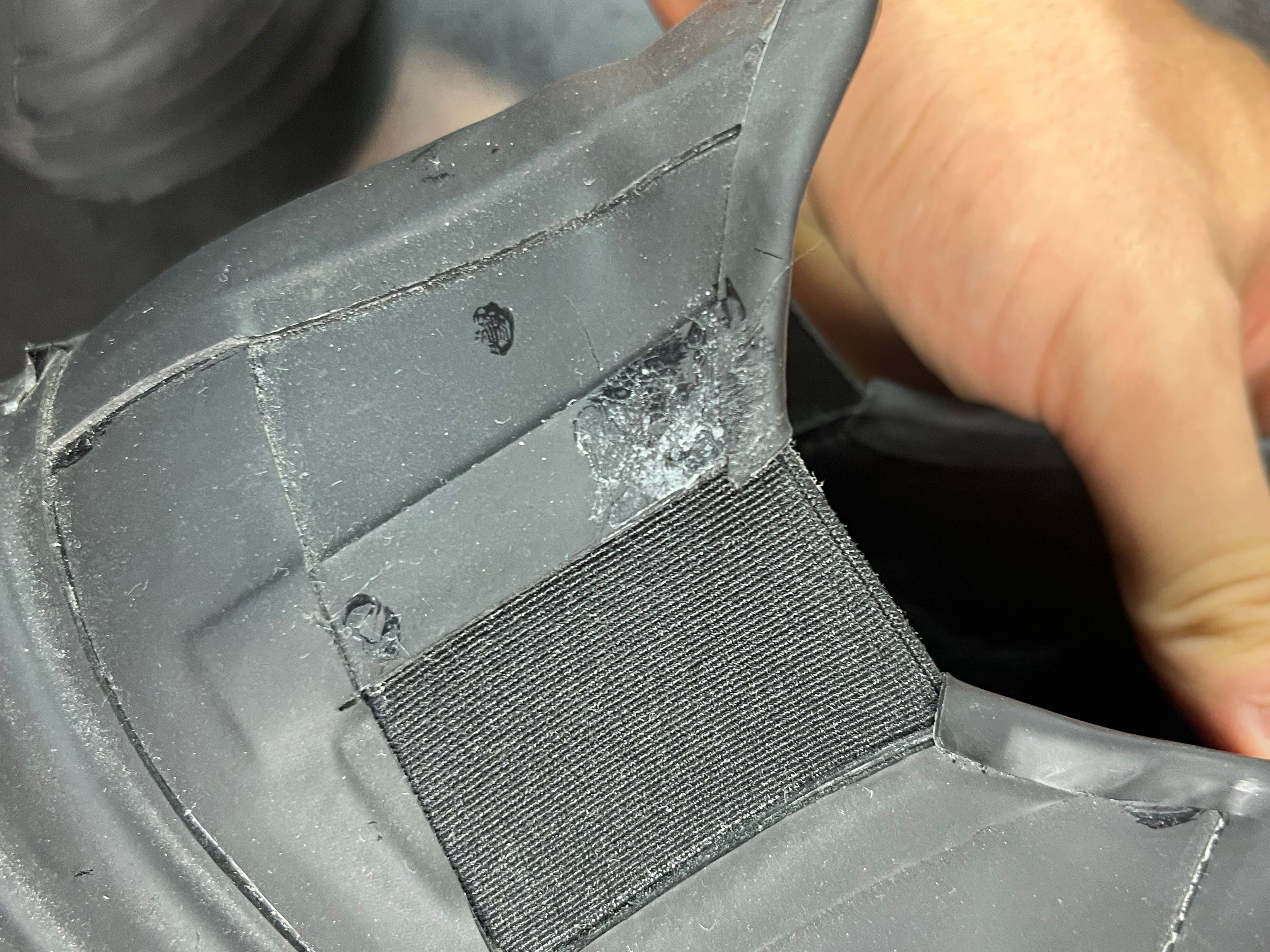 AW20 Rick Owens Performa “Rubber Wrap/Mummy” Ramones Low