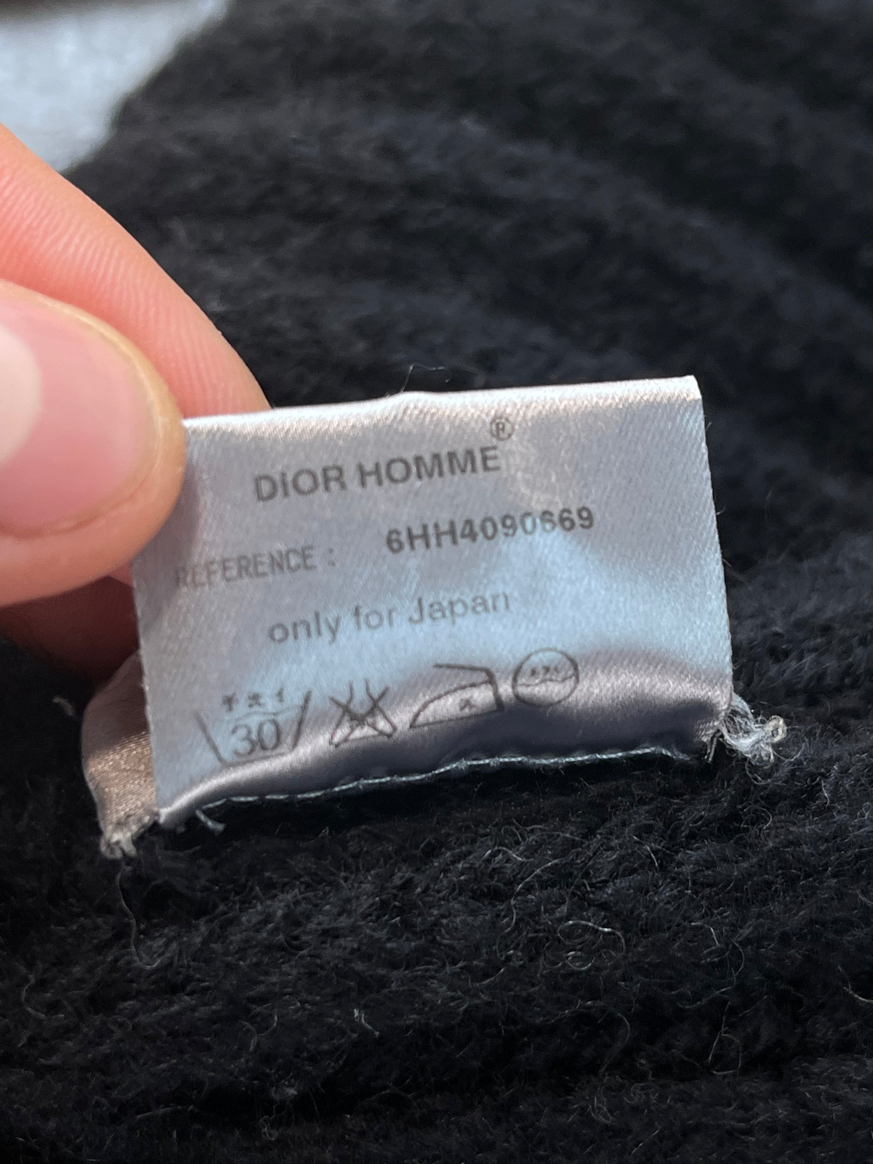 AW06 Dior "These Grey Days" Extra Long Wool Scarf
