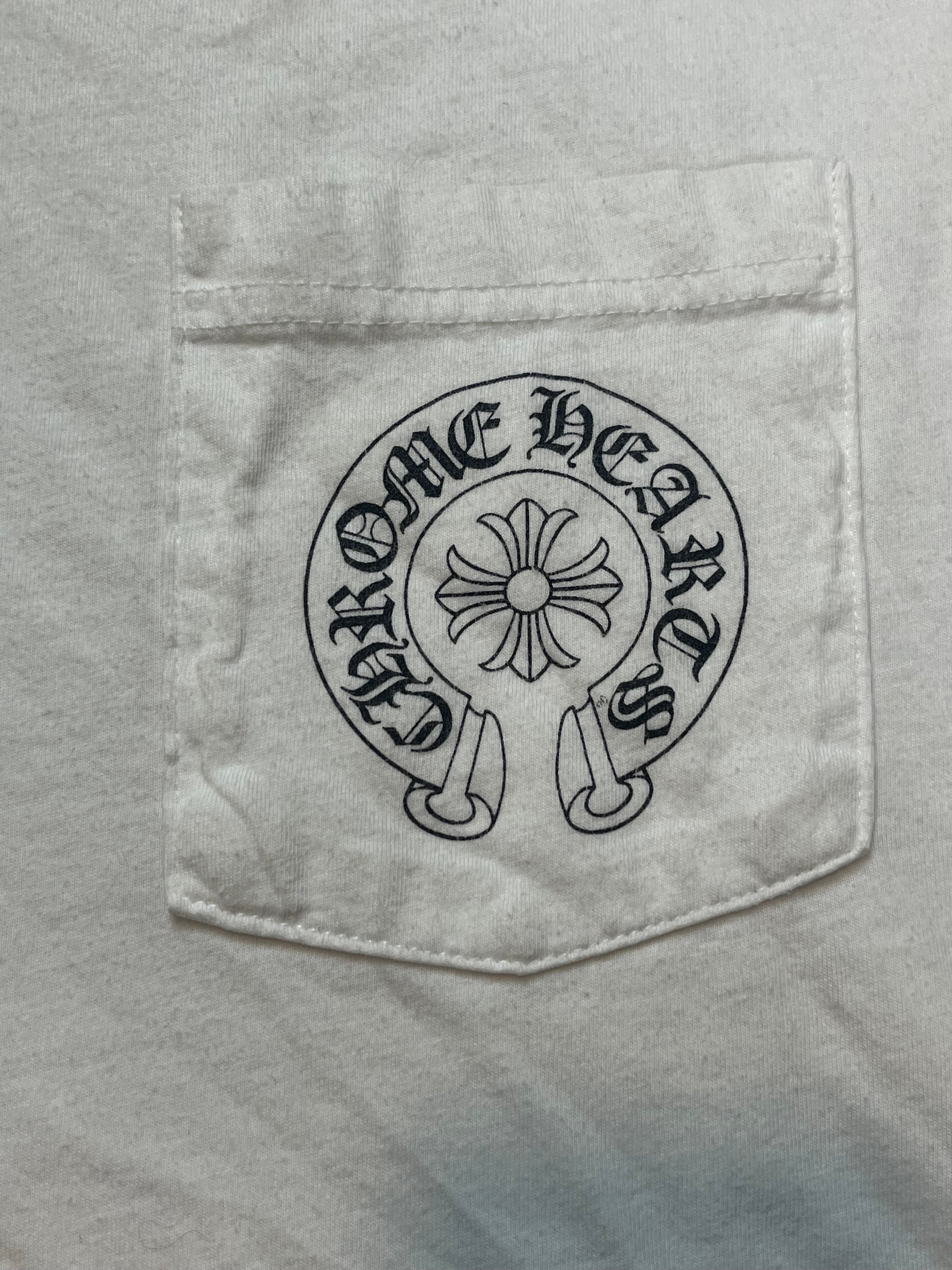 Chrome Hearts Stars/Scroll Logo T-Shirt