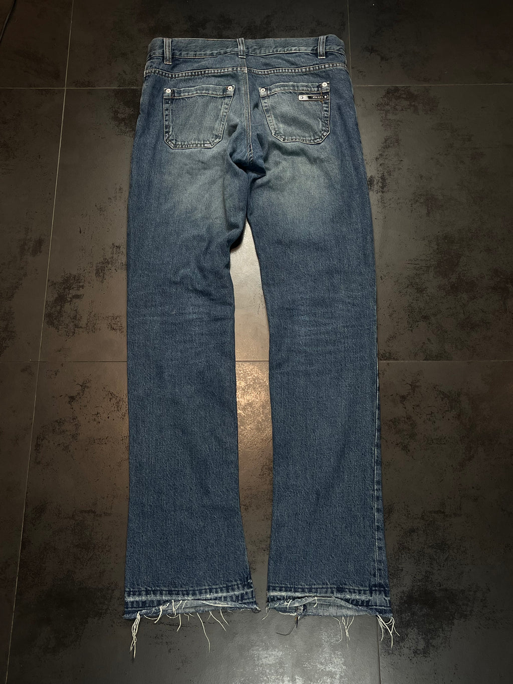 2006 Prada Chainmail Bootcut Denim