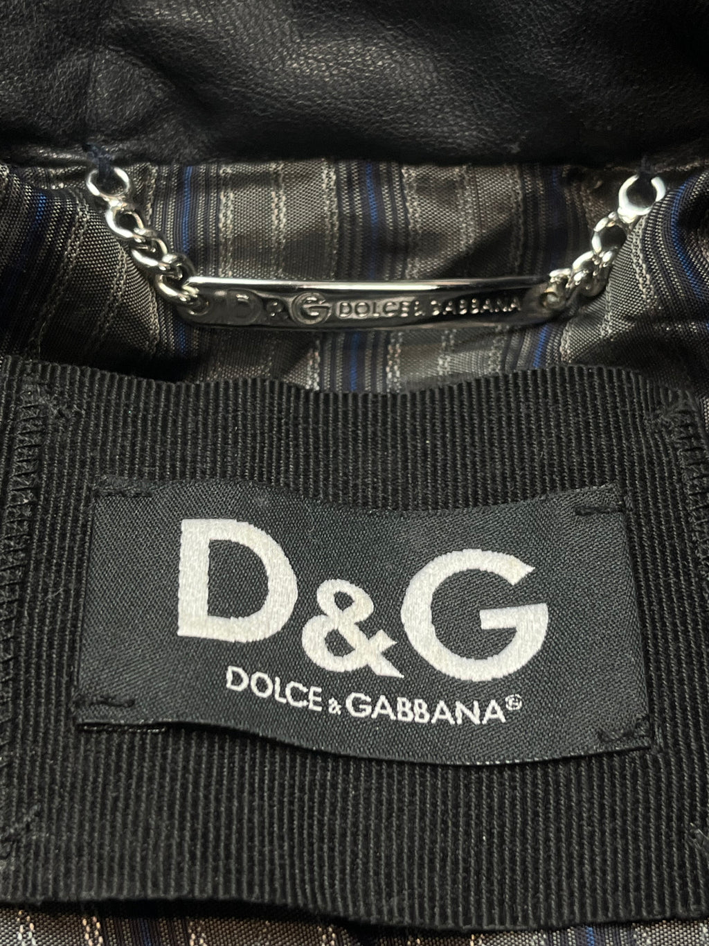 Aw08 Dolce & Gabbana Utility Leather Jacket