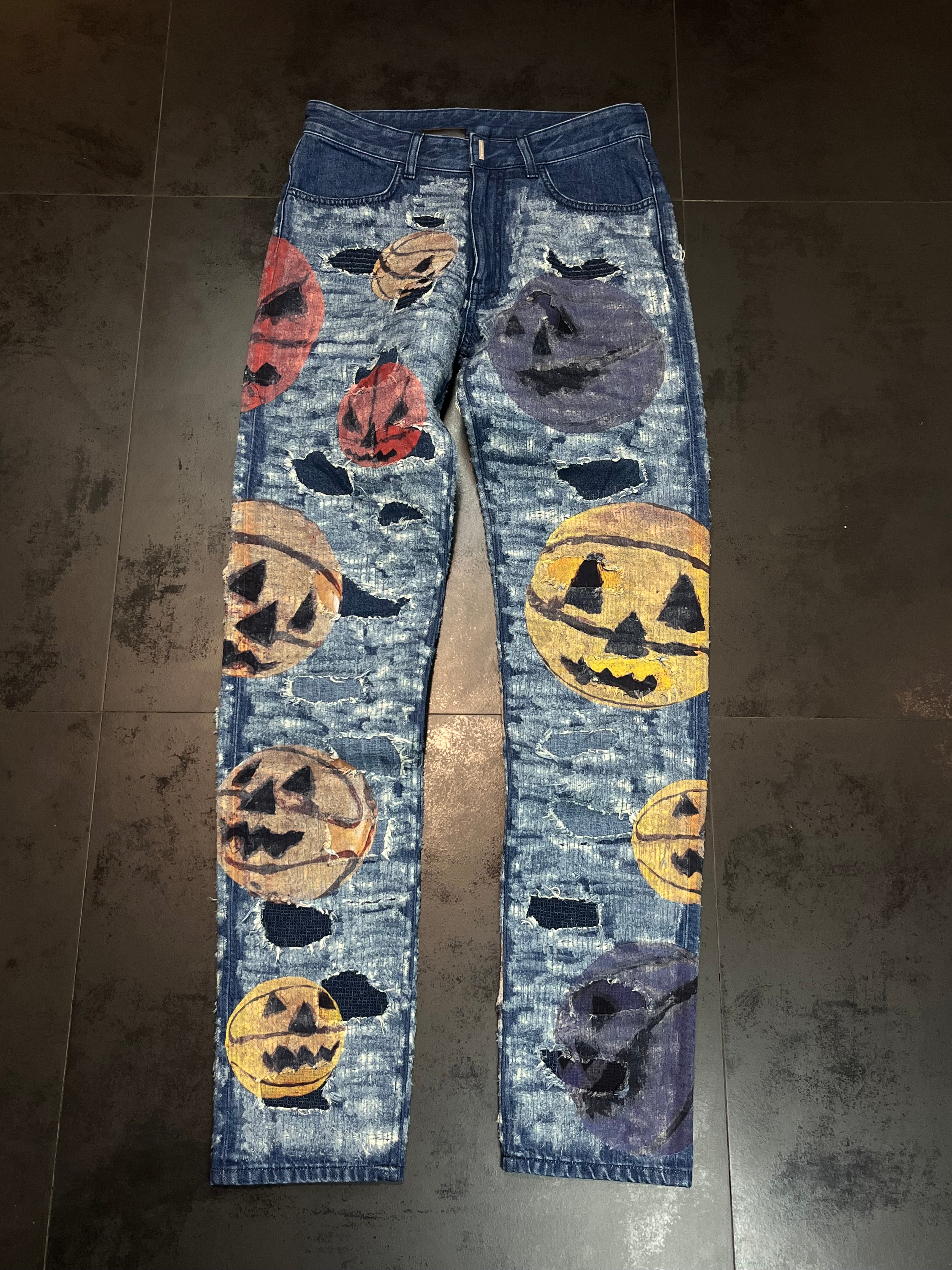 AW22 Givenchy By MMW x Josh Smith “Boro” Pumpkins Denim