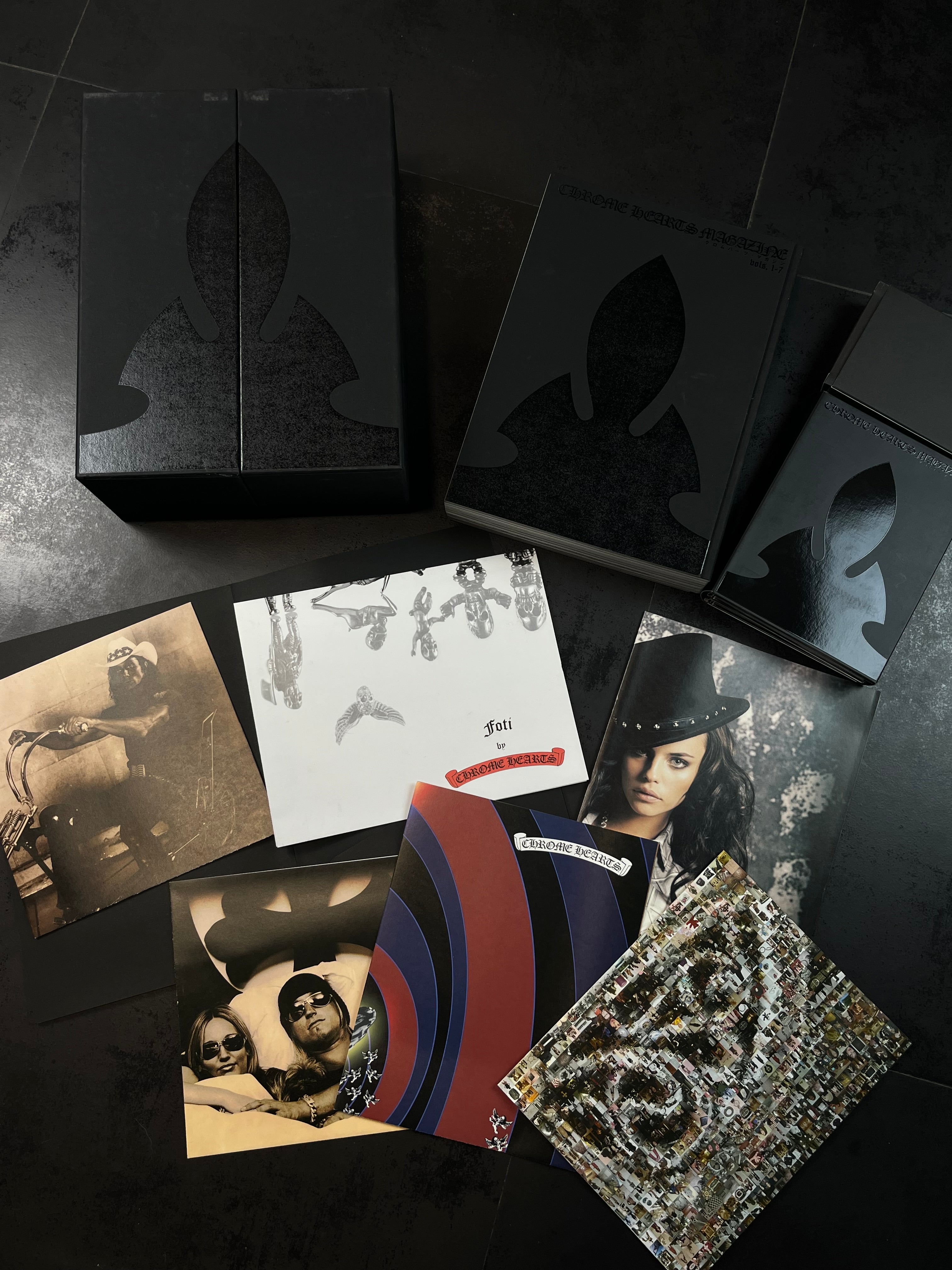 2008 Chrome Hearts 1/500 Limited Magazines Box, Vol 1-7