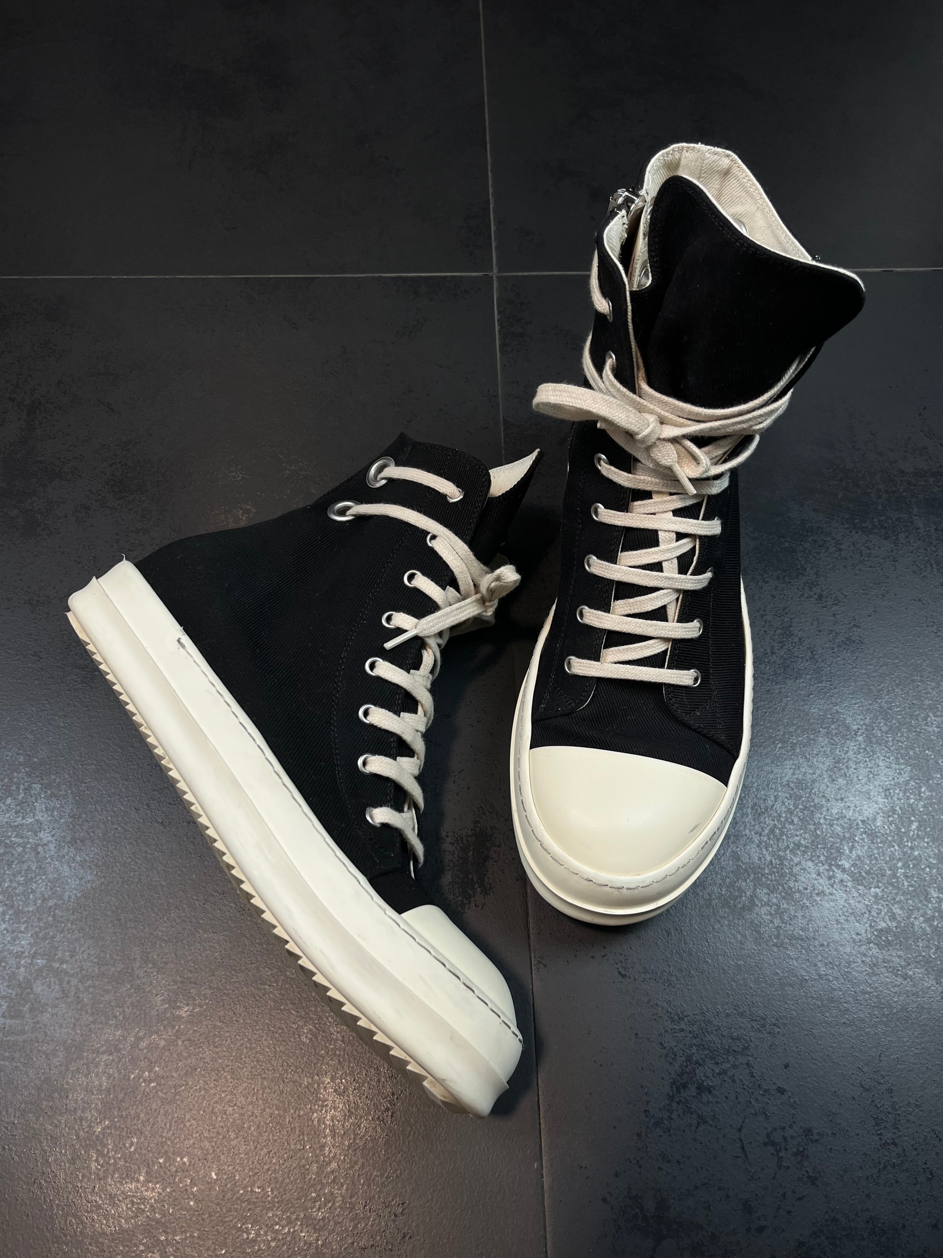 FW25 Rick Owens Drkshdw Concordians “Gimp” Eyelets Ramones