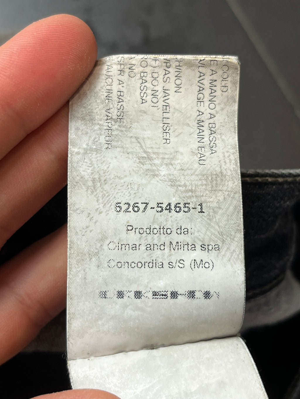 FW15 Rick Owens Drkshdw "Detroit" Overdyed Denim