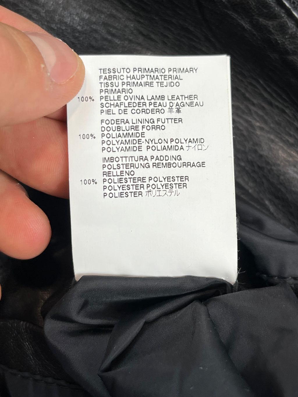 AW11 Maison Margiela 8 zip Rider Leather Jacket
