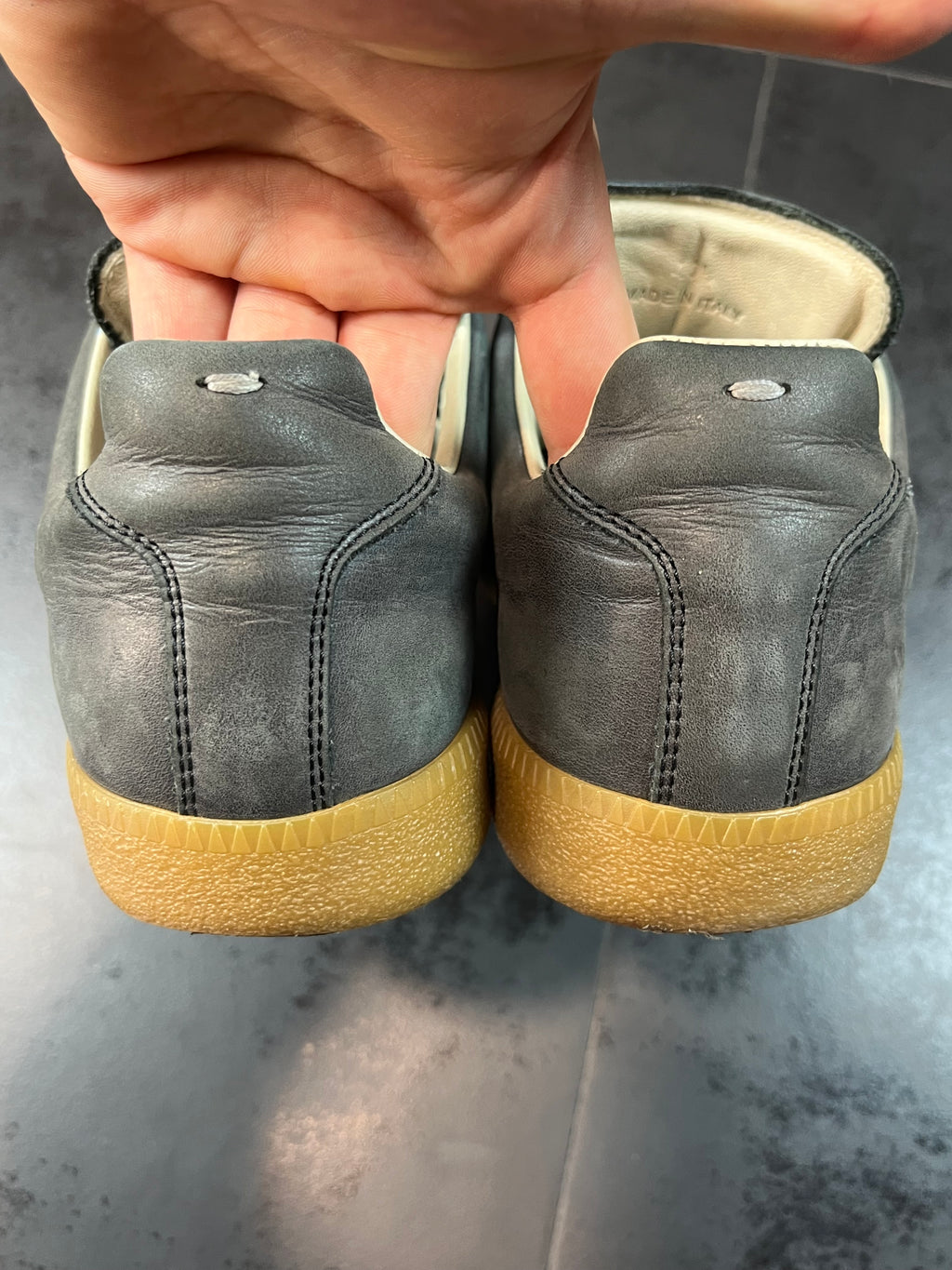 Maison Margiela "Replica" Gats Paint Splatter