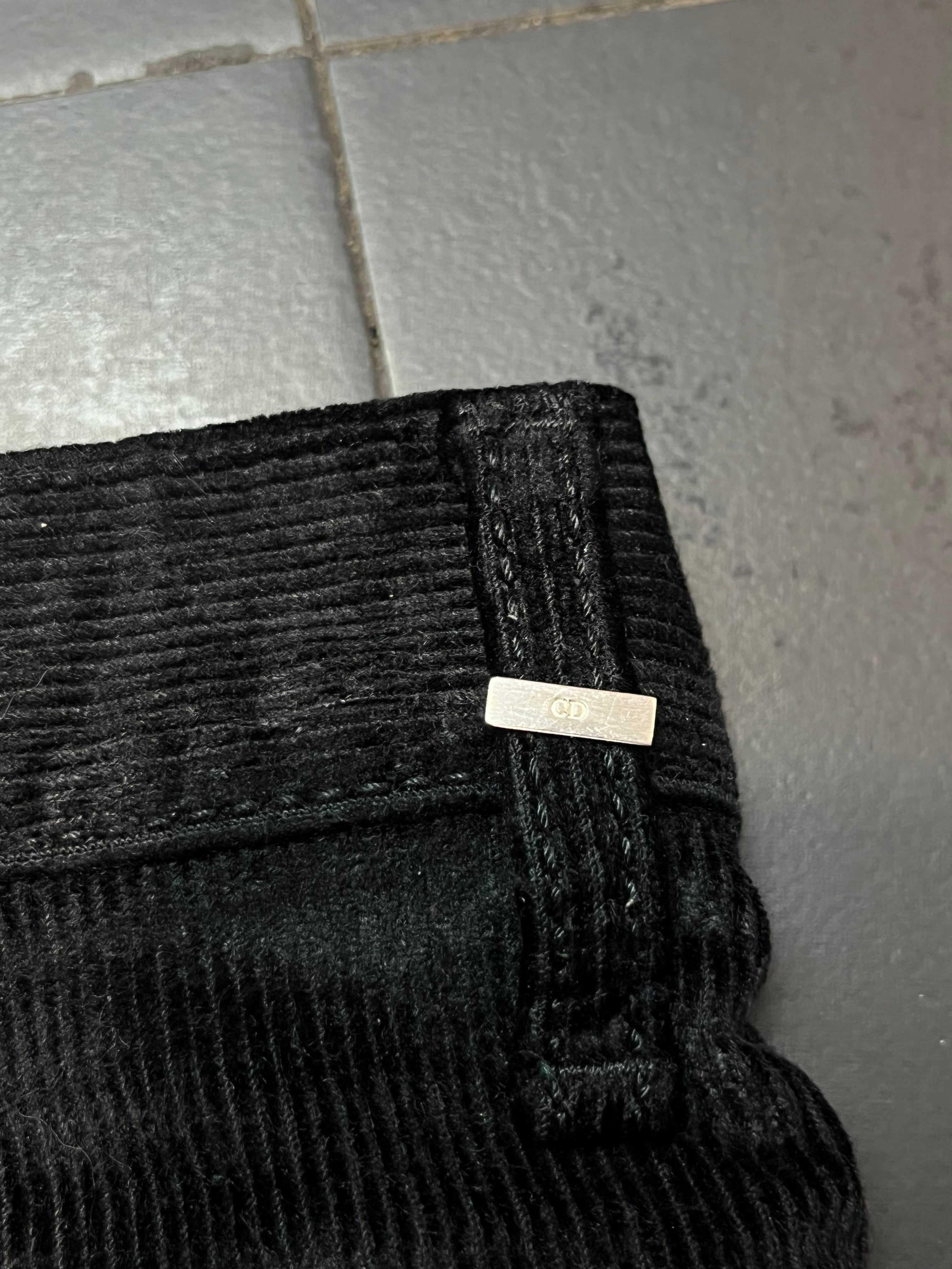 AW07 Dior “Navigate” Waxed Corduroy Pants