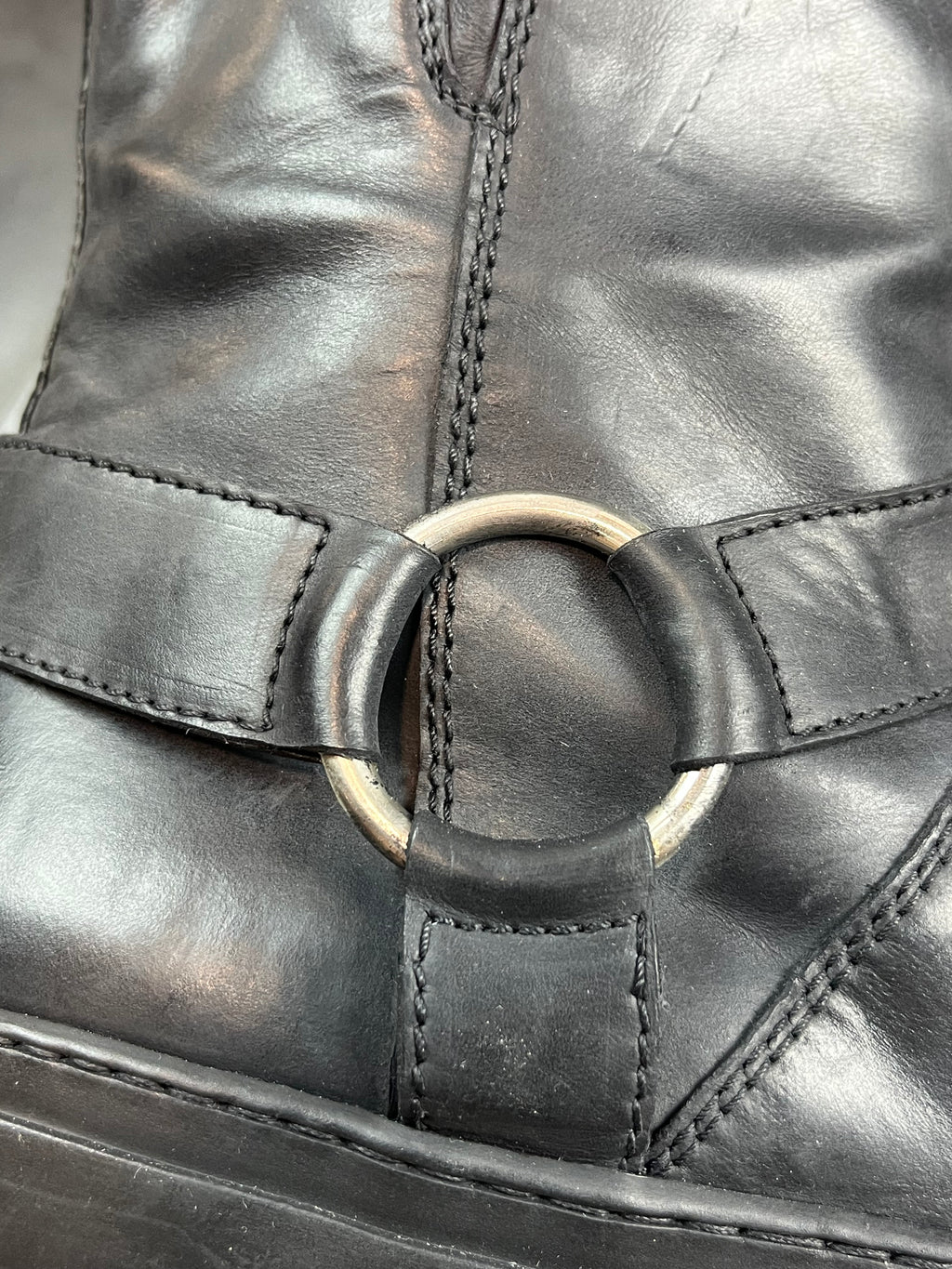 AW10 Raf Simons “Creeper/Harness” Boots