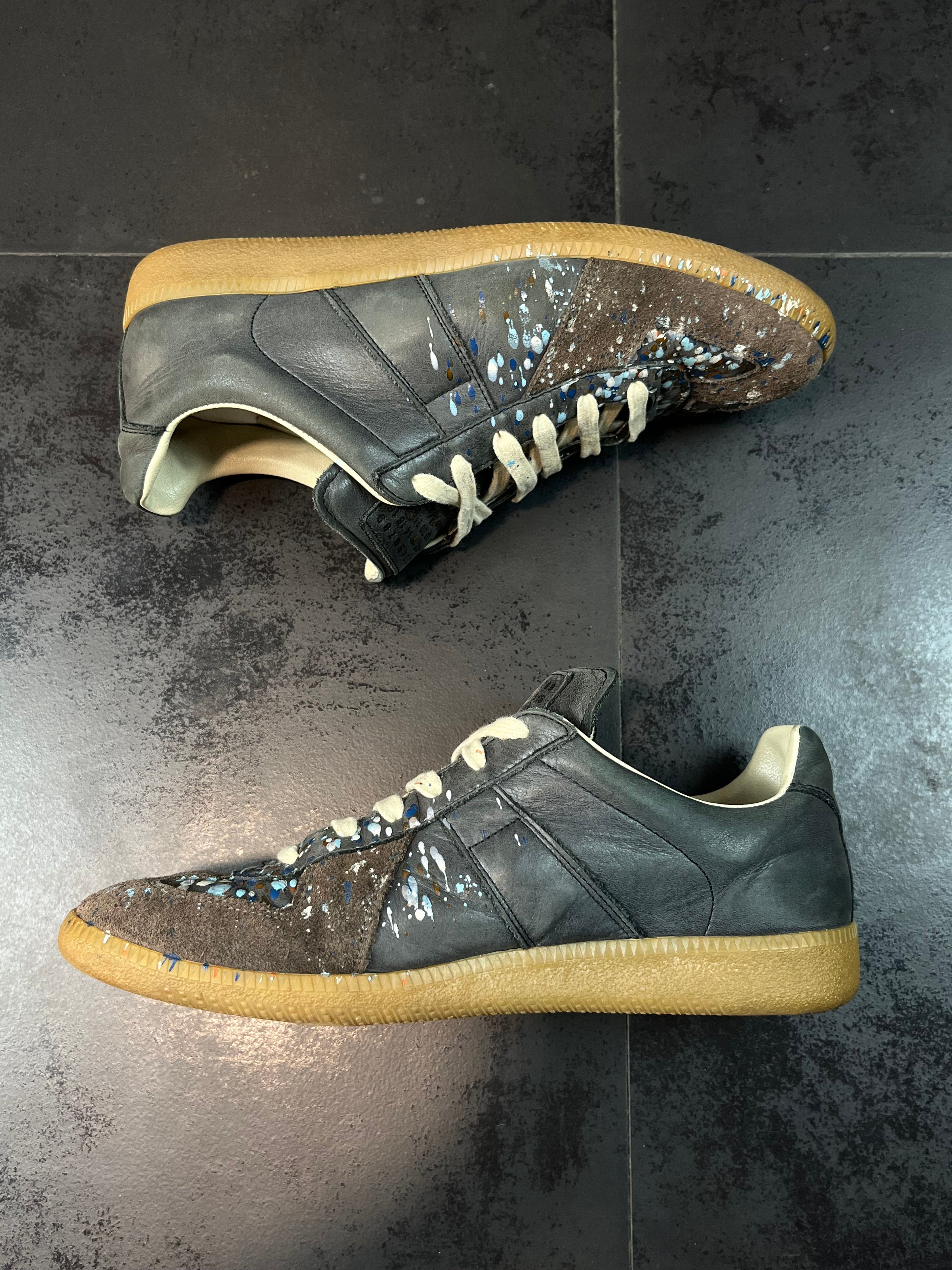 Maison Margiela "Replica" Gats Paint Splatter