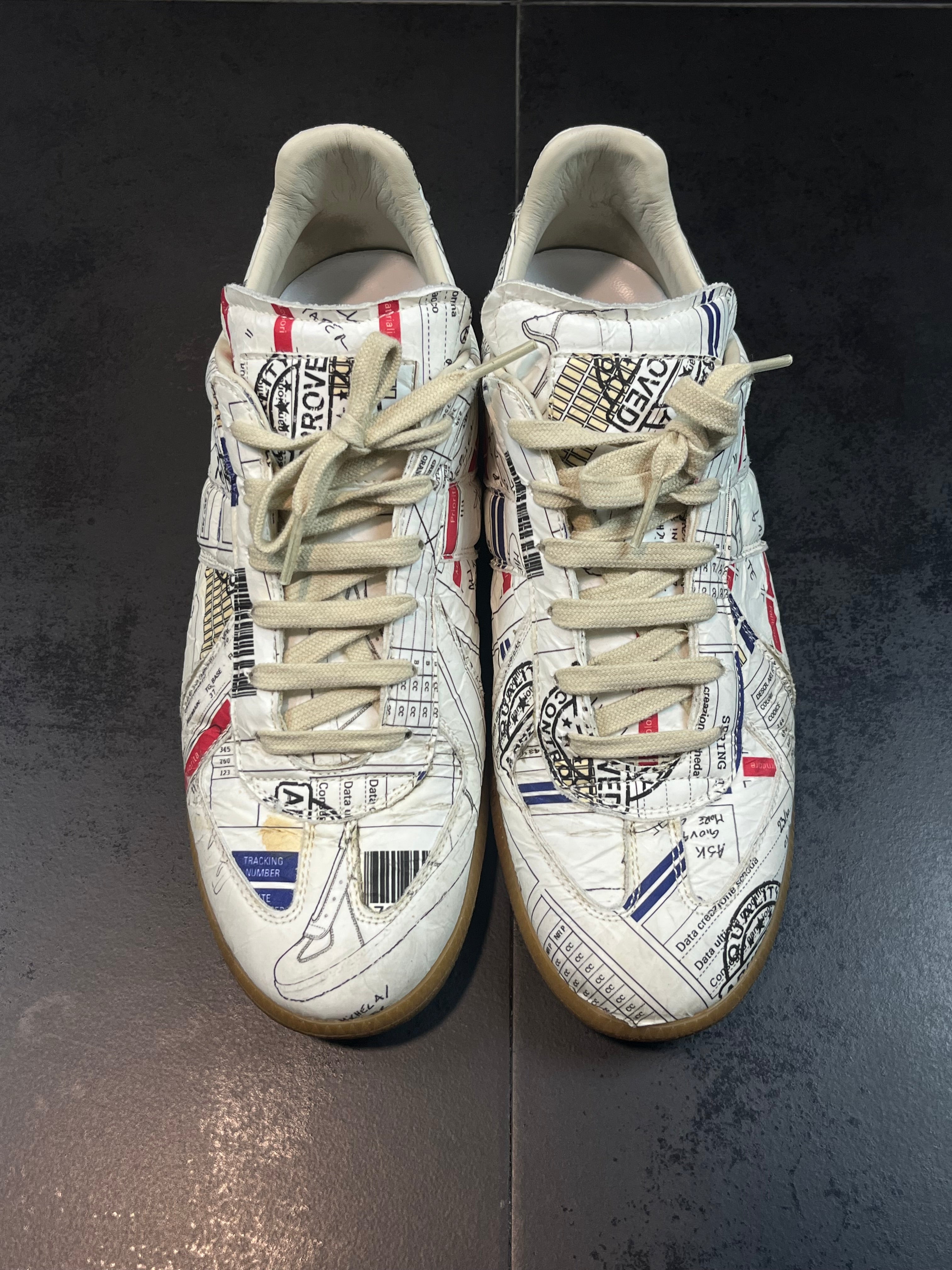 AW17 Maison Margiela “Sample Files” Paper Gats