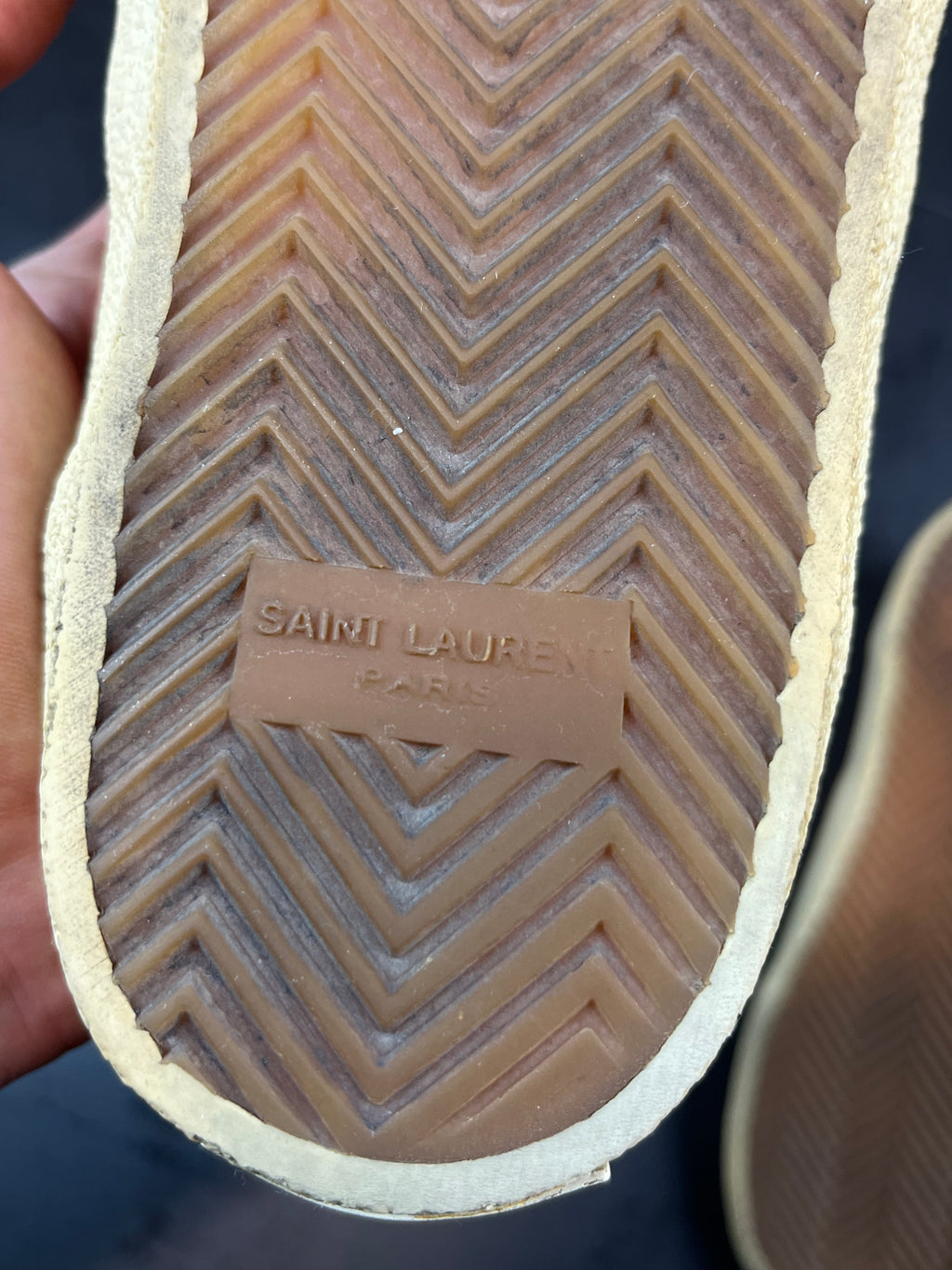 Saint Laurent Paris “Babycat” Slip Ons By Hedi Slimane