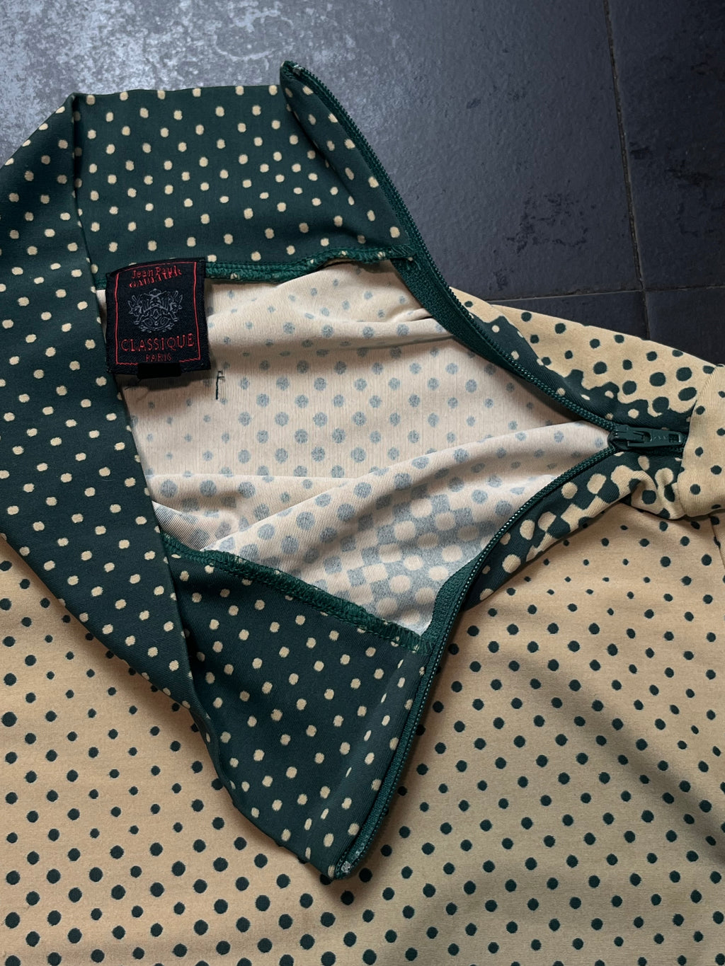 AW96 Jean Paul Gaultier “Body Morph” Nylon Top