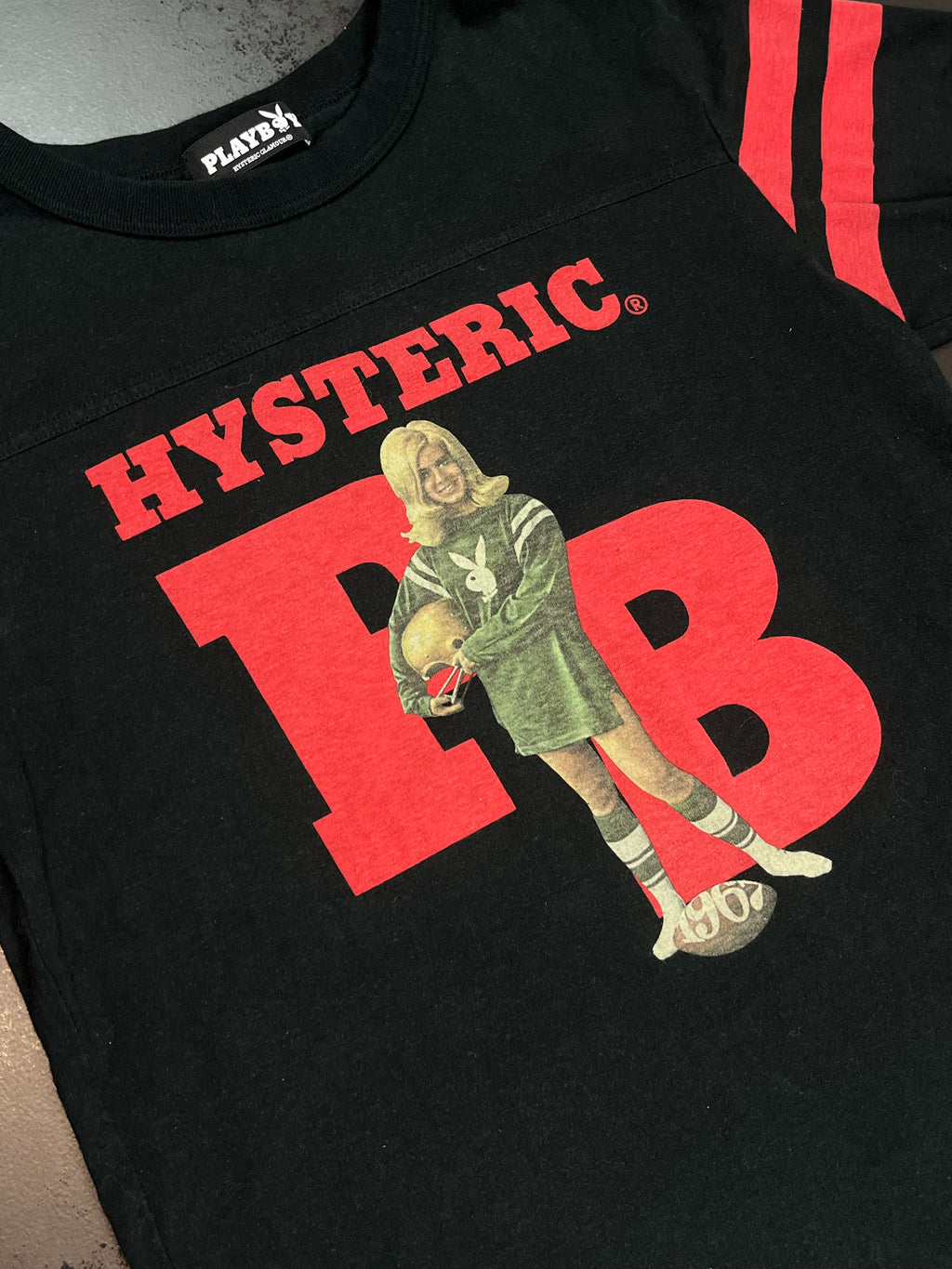 Hysteric Glamour x Playboy Football Tee