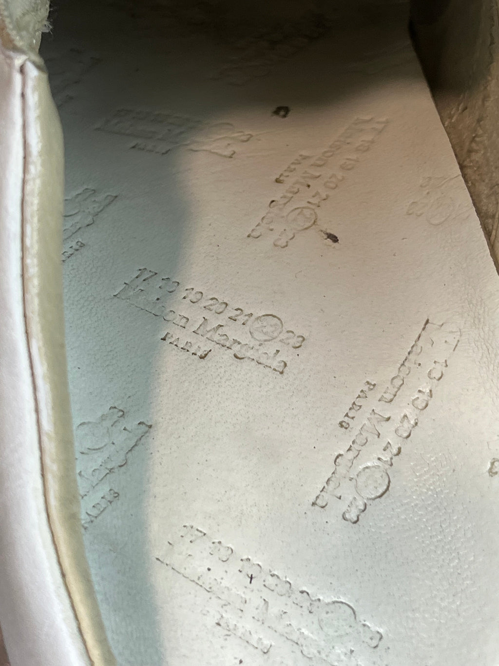 Maison Margiela “Bianchetto” Gat Mules