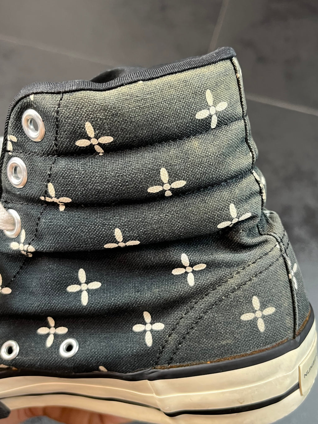 AW00 Number (N)ine “Redisun” Cross Sneakers By Takahiro Miyashita