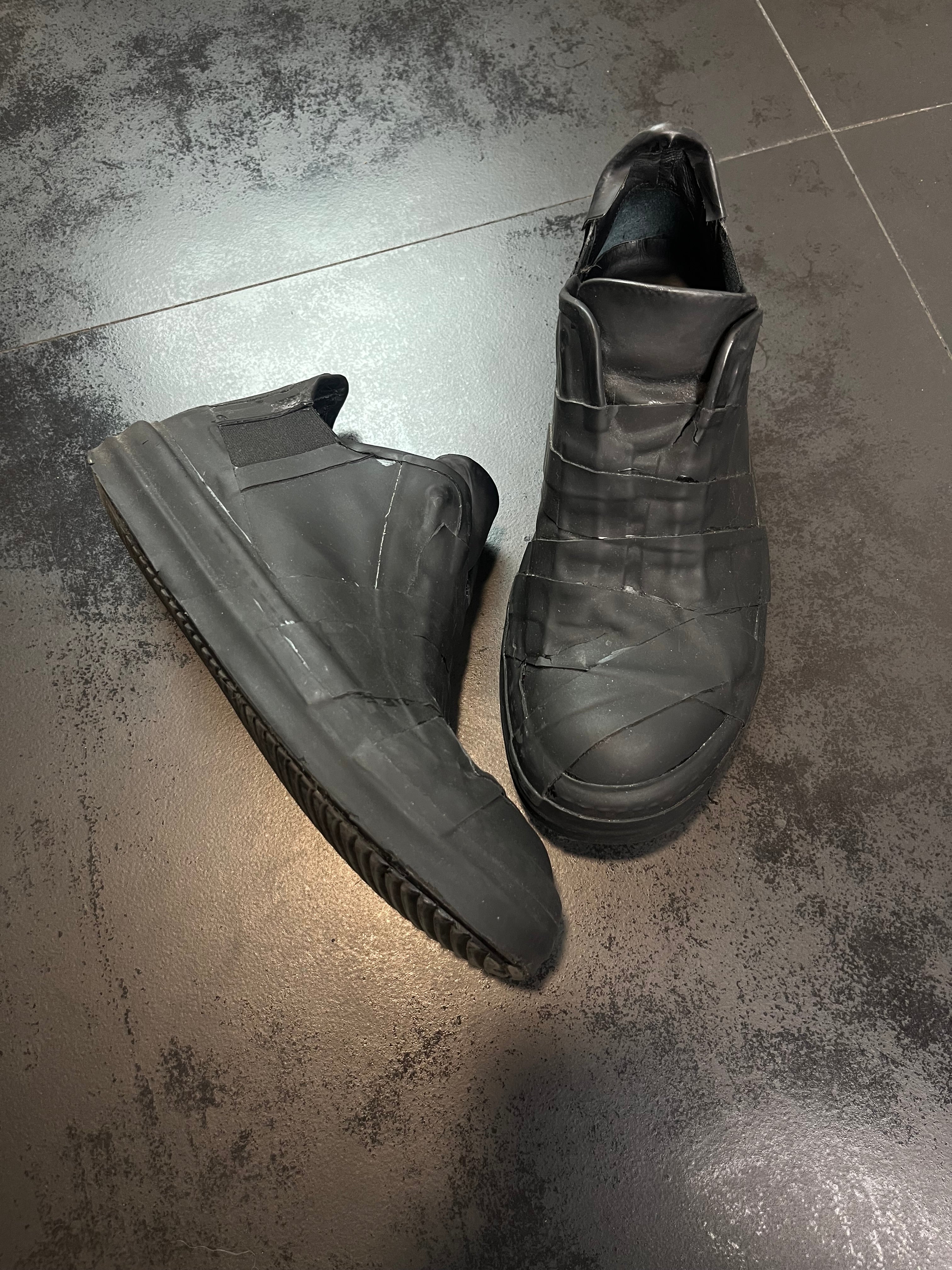 AW20 Rick Owens Performa “Rubber Wrap/Mummy” Ramones Low