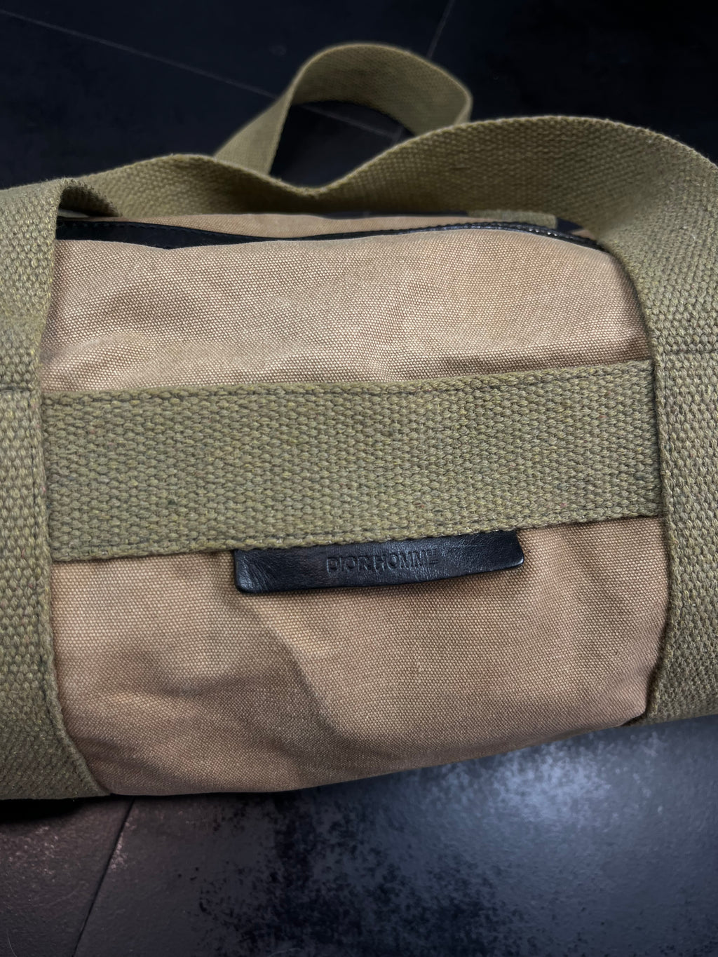2005 Dior Devile "Bloster" Duffle Bag By Hedi Slimane