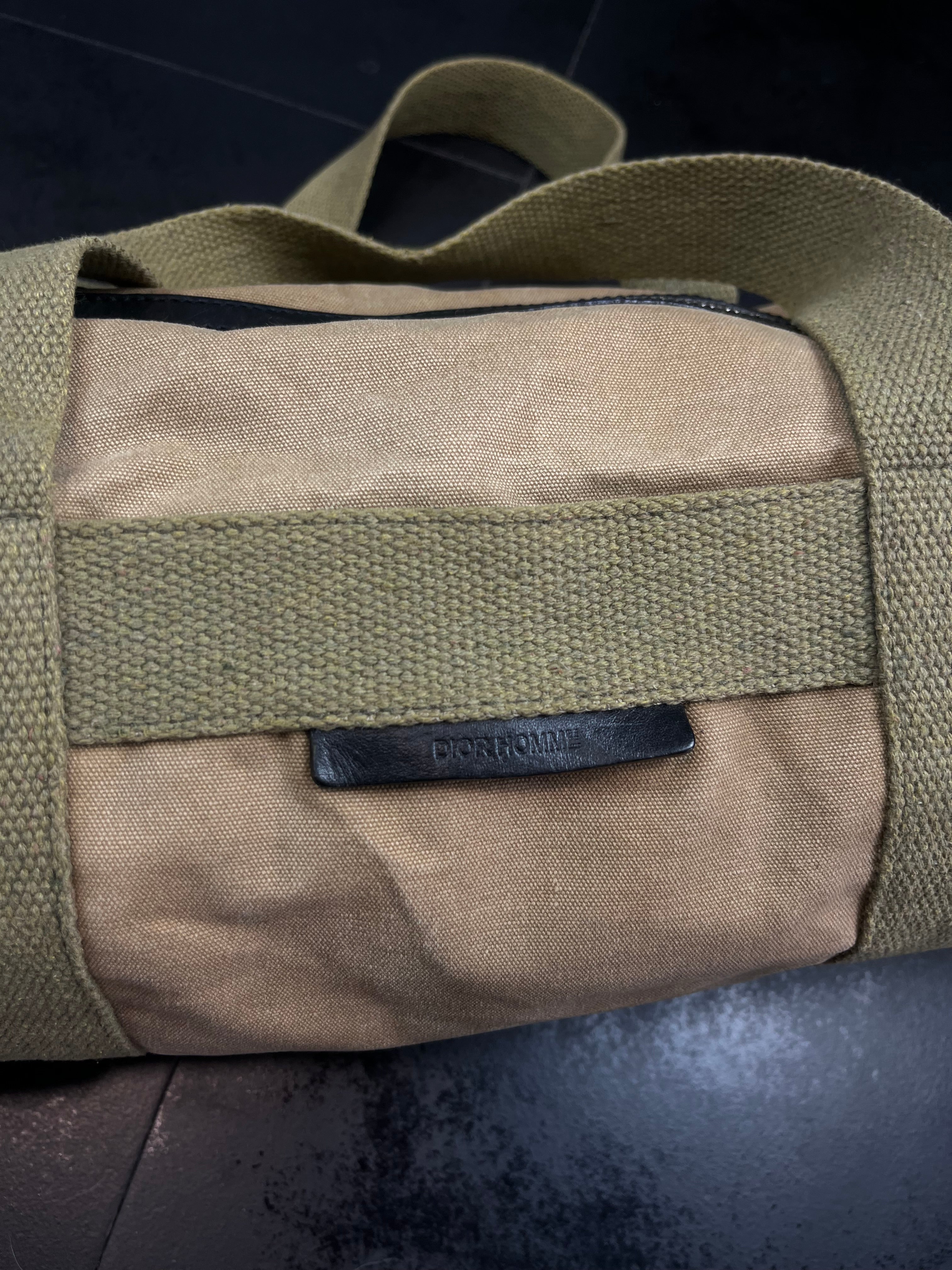 2005 Dior Devile "Bloster" Duffle Bag By Hedi Slimane