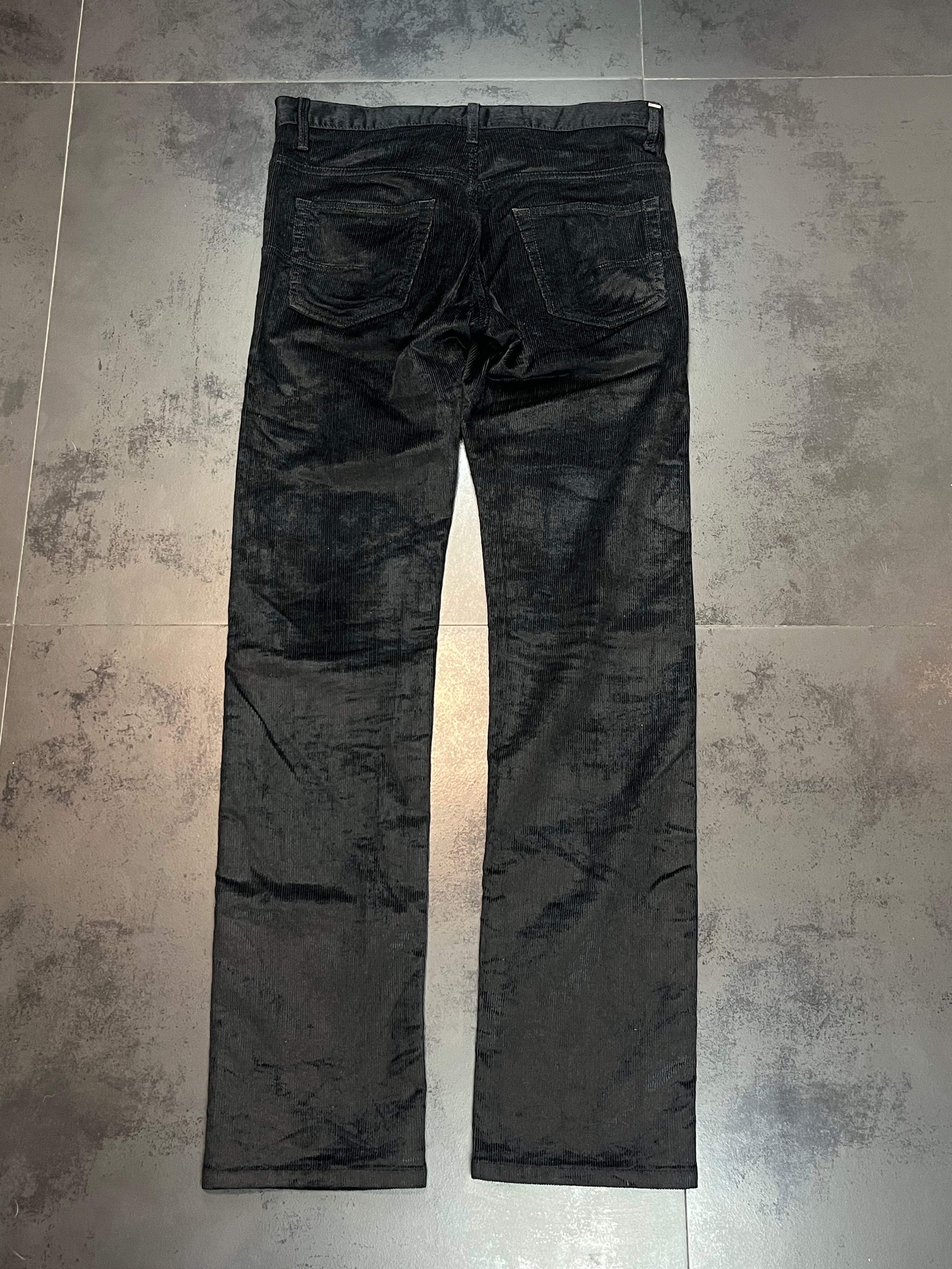 AW07 Dior “Navigate” Waxed Corduroy Pants
