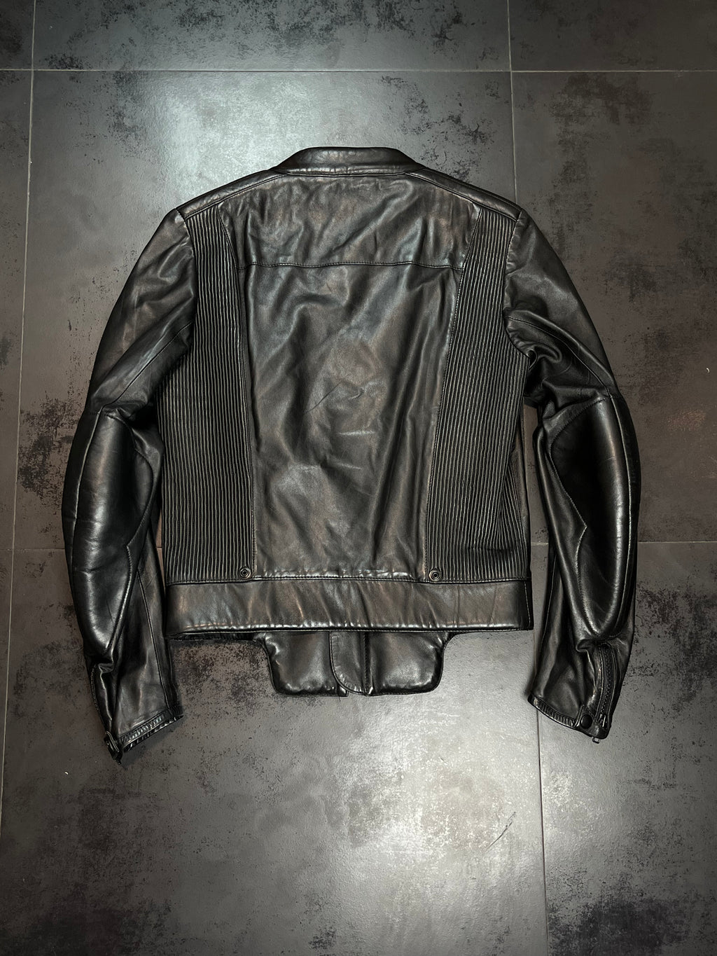 AW11 Maison Margiela 8 zip Rider Leather Jacket