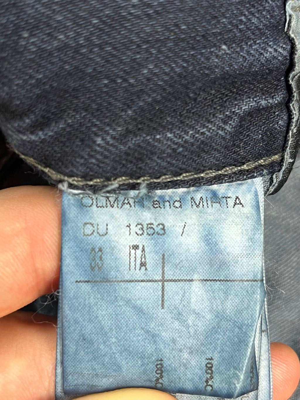 AW09 Rick Owens “Crust” Overdyed Detroit Denim