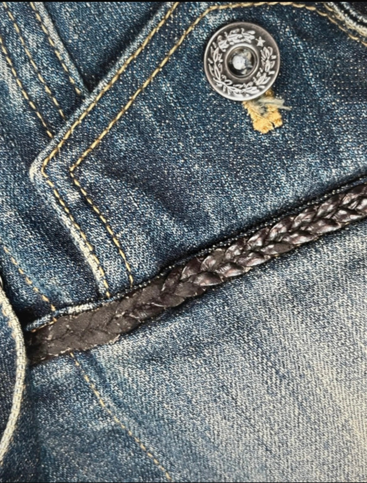 Tornado Mart Washed Denim Jacket