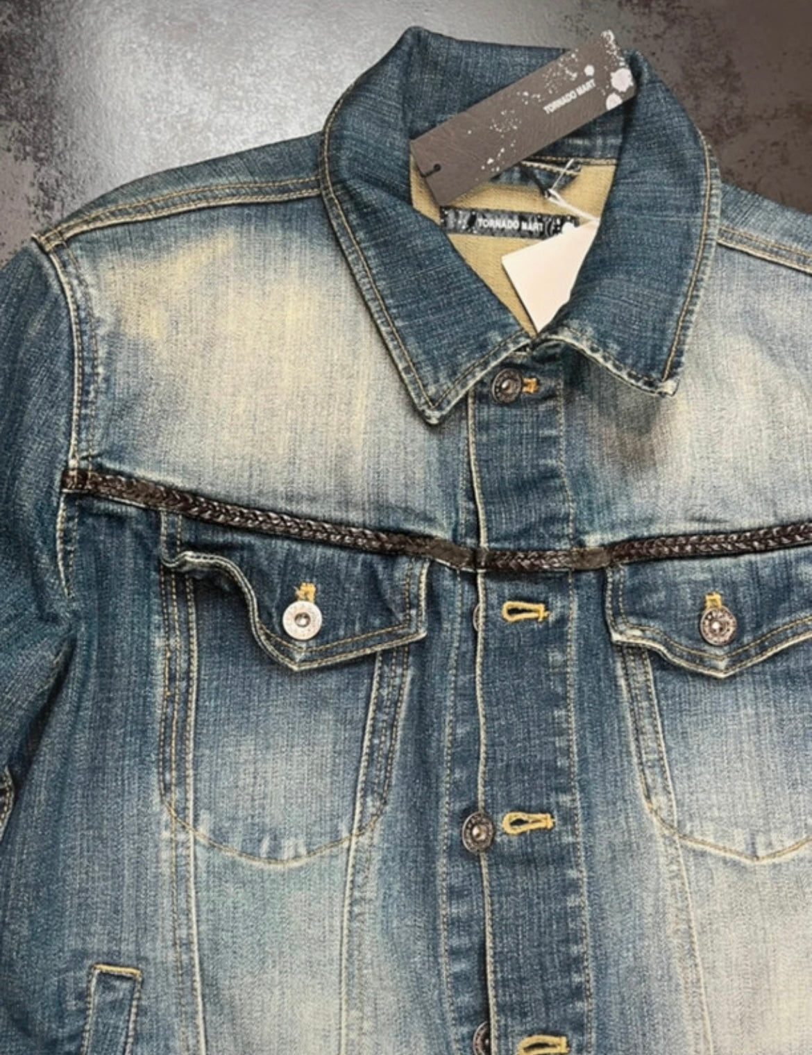 Tornado Mart Washed Denim Jacket