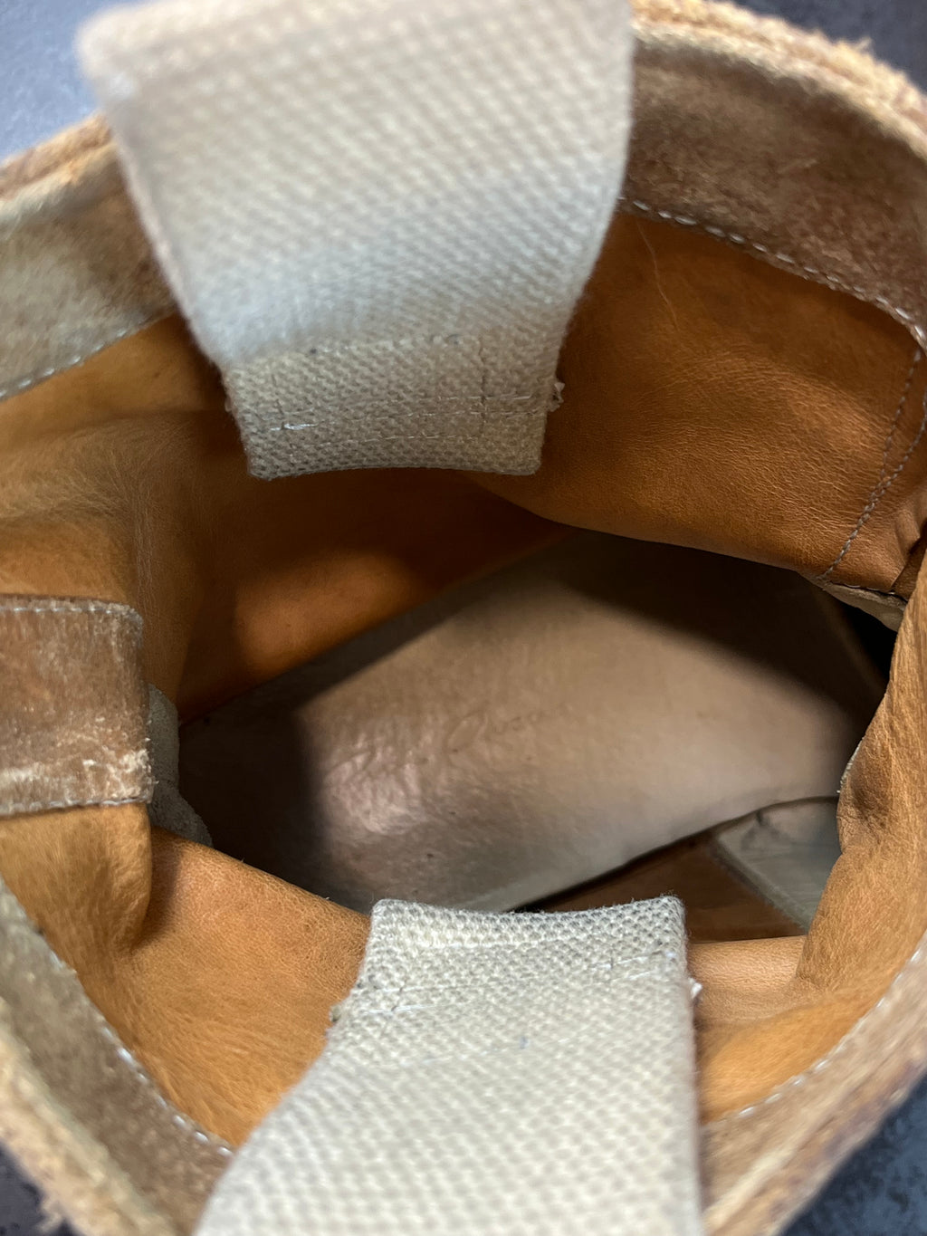 SS12 Rick Owens "Naska" Engineer Cargo Desert Boots