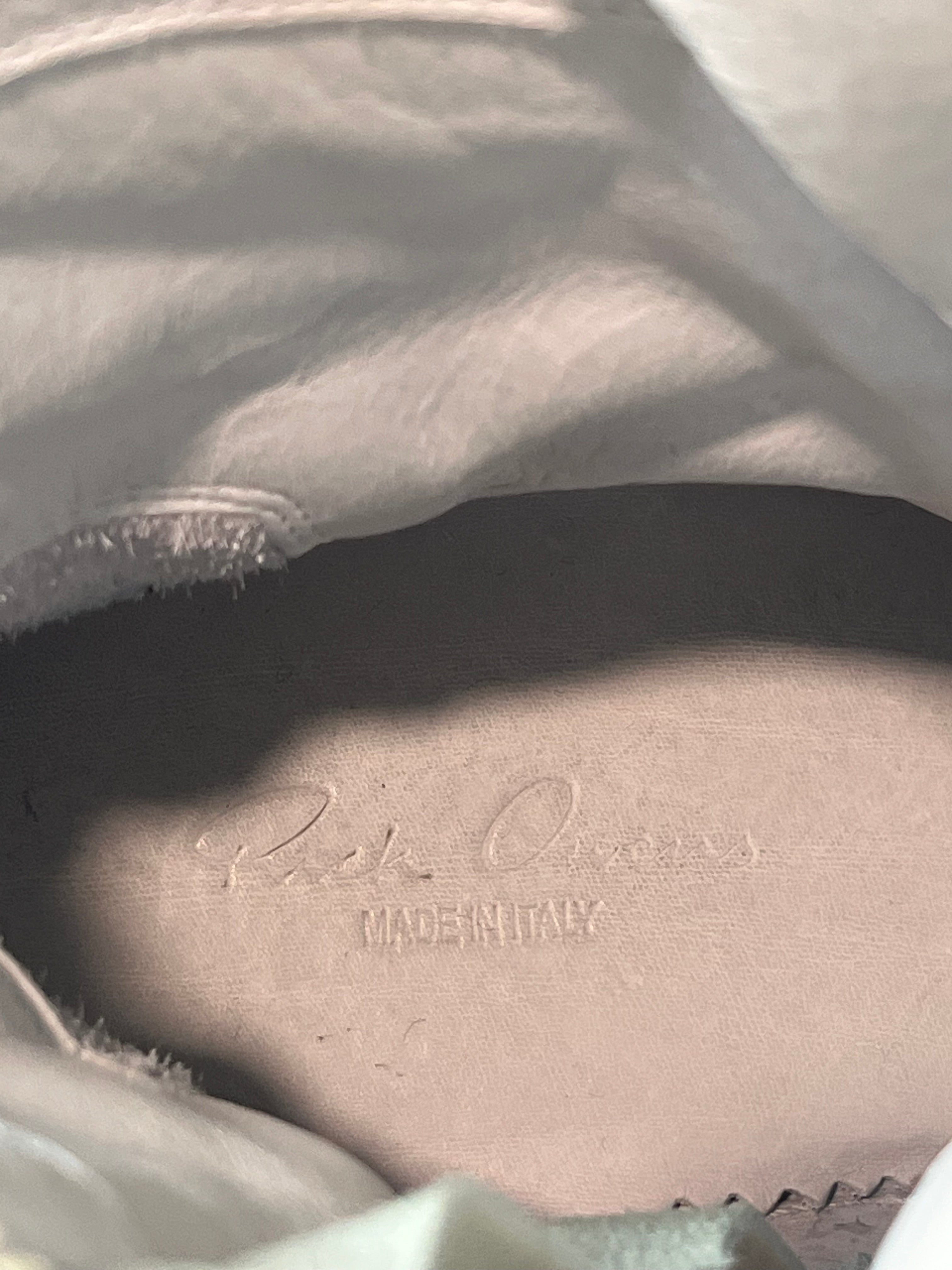 FW08-09 Rick Owens Milk Dunk Samples