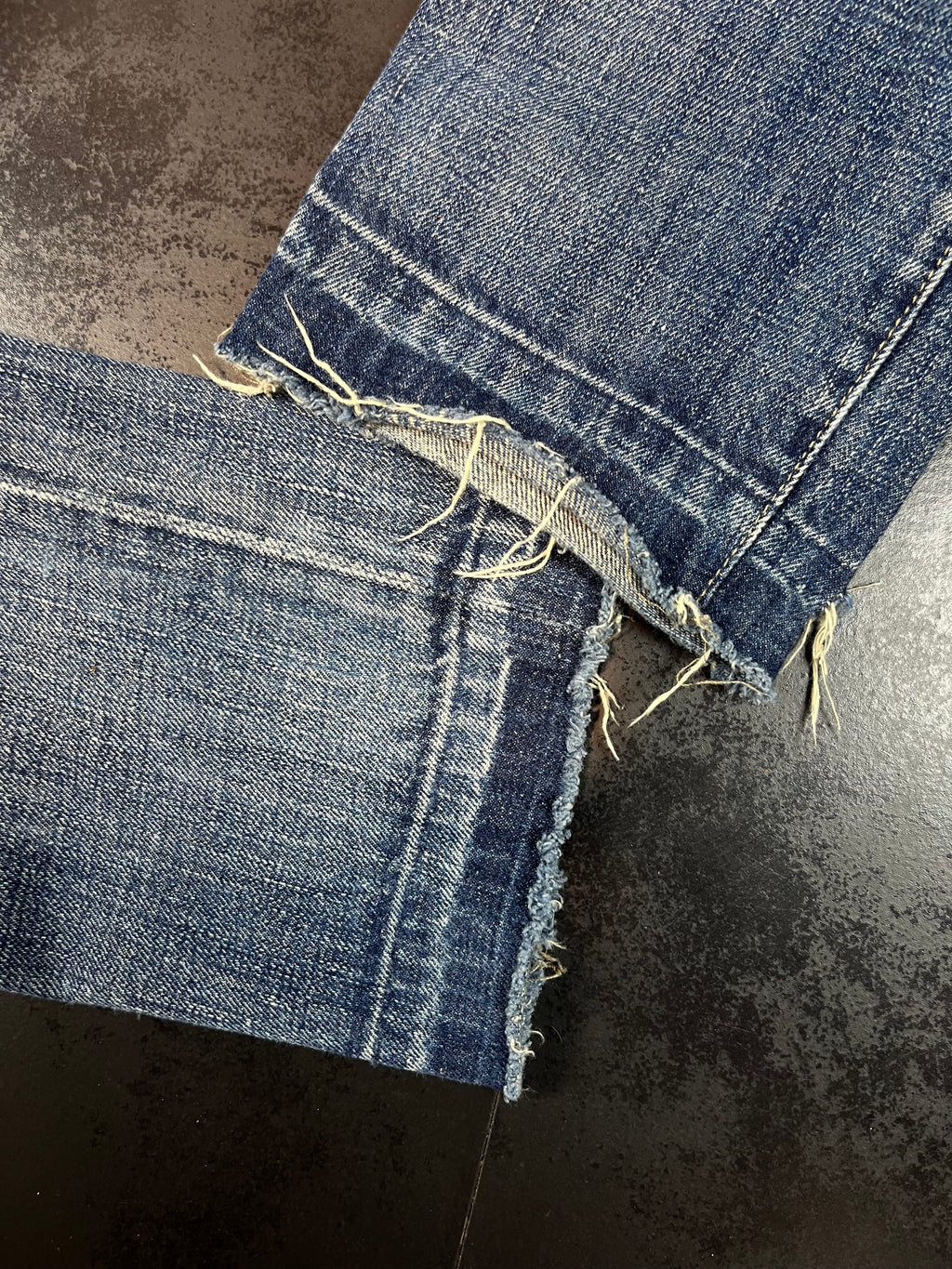 FW08 Rick Owens Drkshdw “Dirty Blue” Detroit Denim