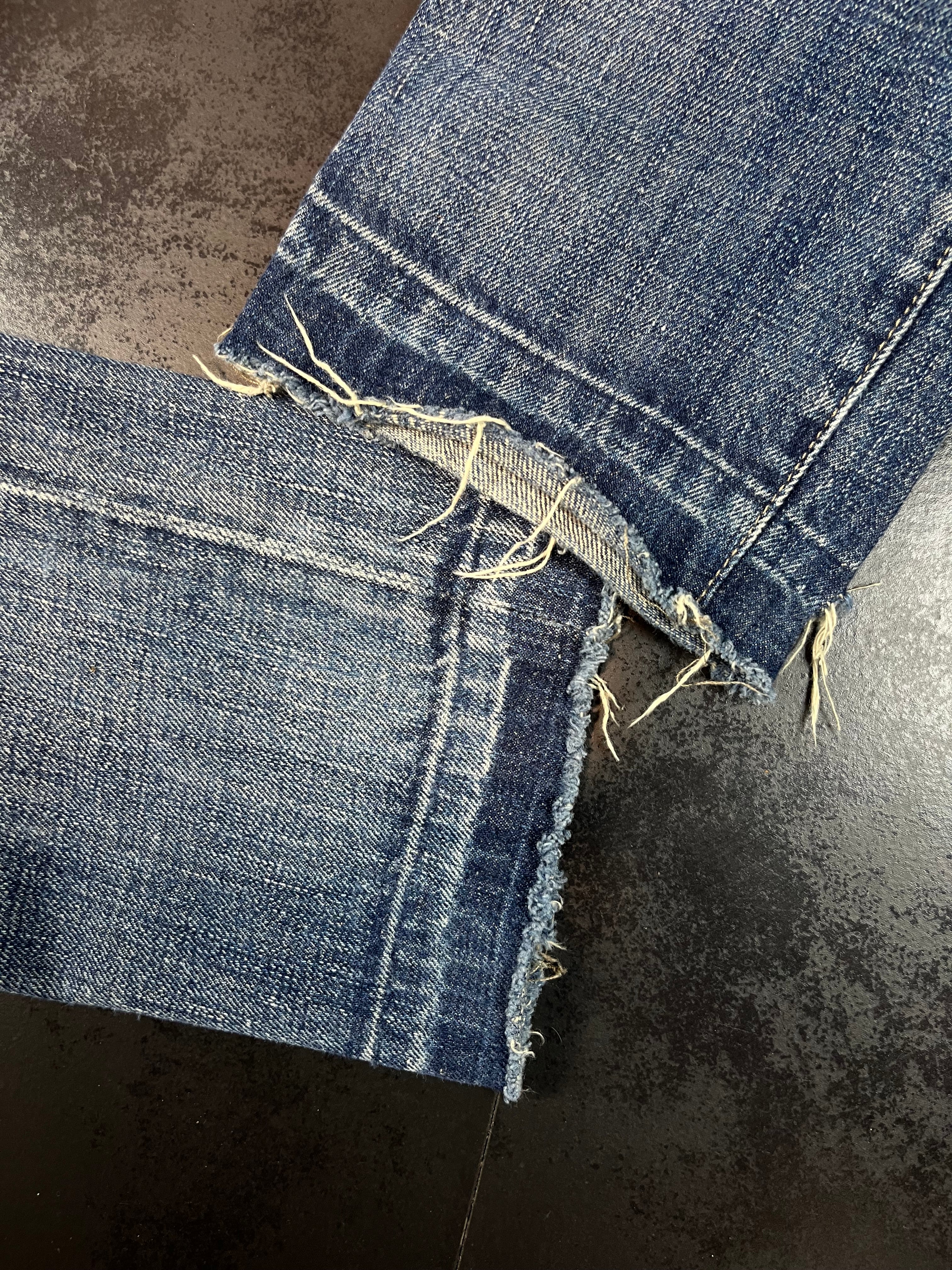 FW08 Rick Owens Drkshdw “Dirty Blue” Detroit Denim