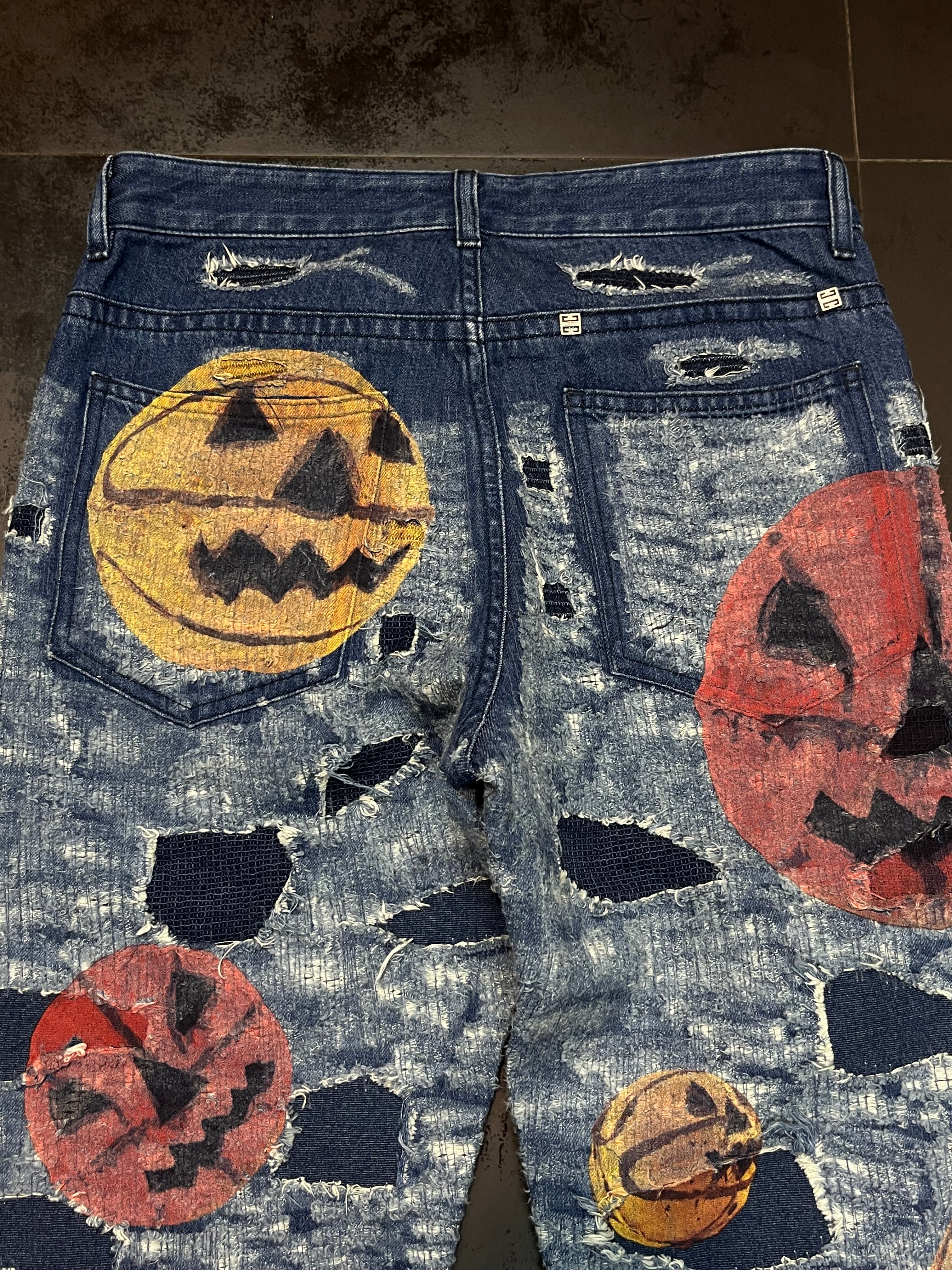 AW22 Givenchy By MMW x Josh Smith “Boro” Pumpkins Denim