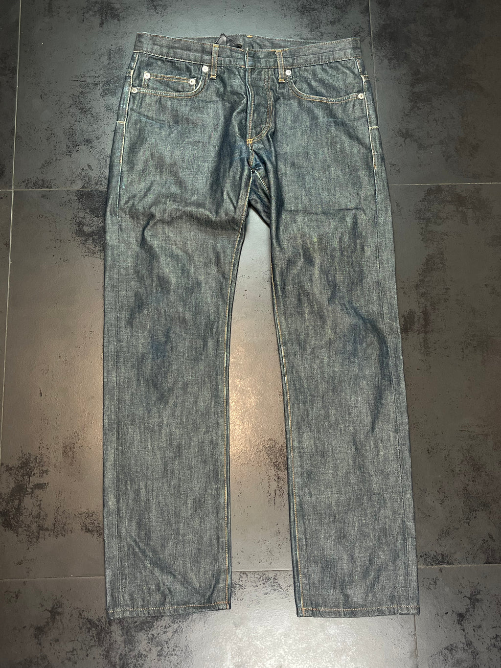AW06 Dior “Navigate” Waxed Raw Denim By Hedi Slimane