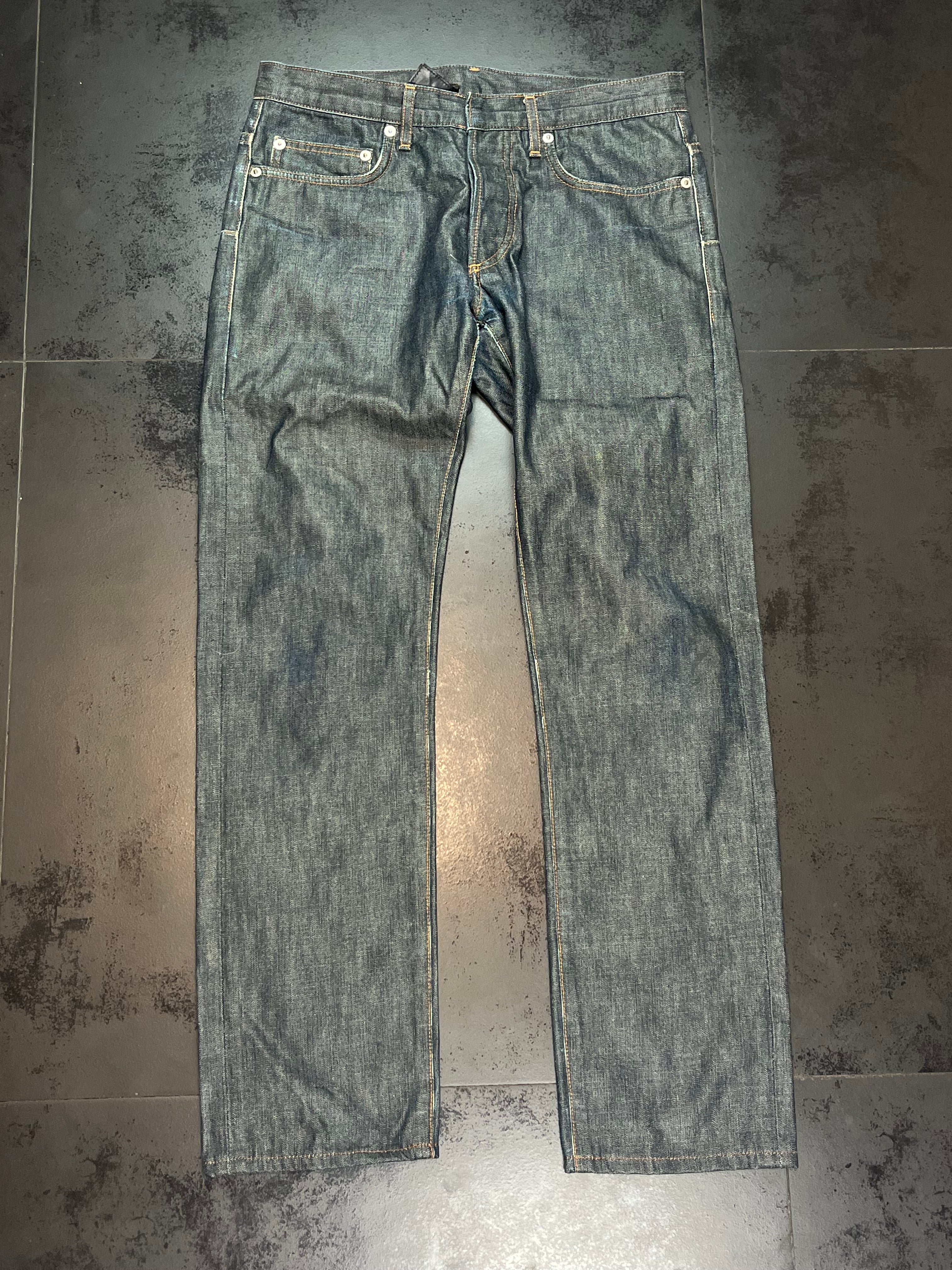 AW06 Dior “Navigate” Waxed Raw Denim By Hedi Slimane