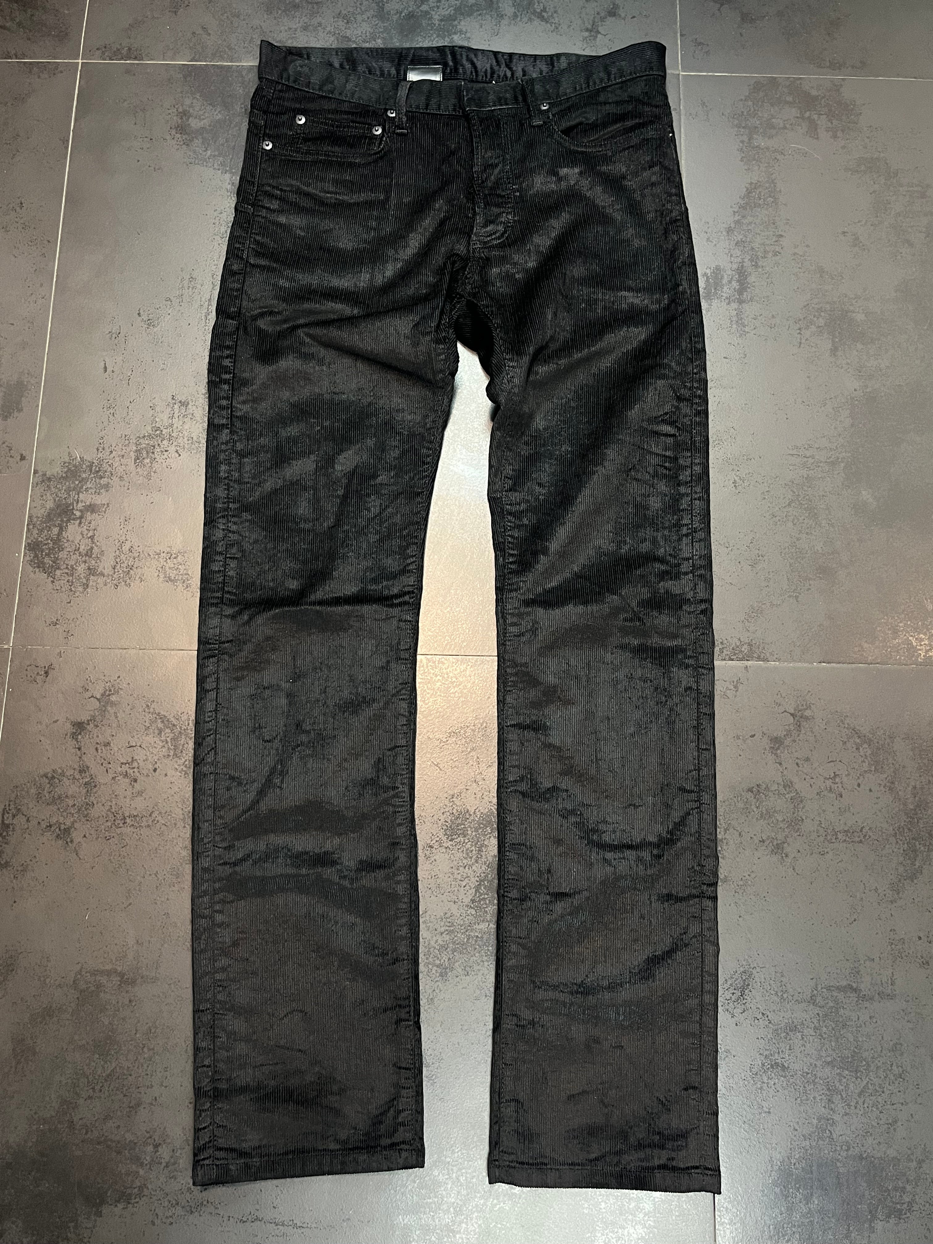 AW07 Dior “Navigate” Waxed Corduroy Pants