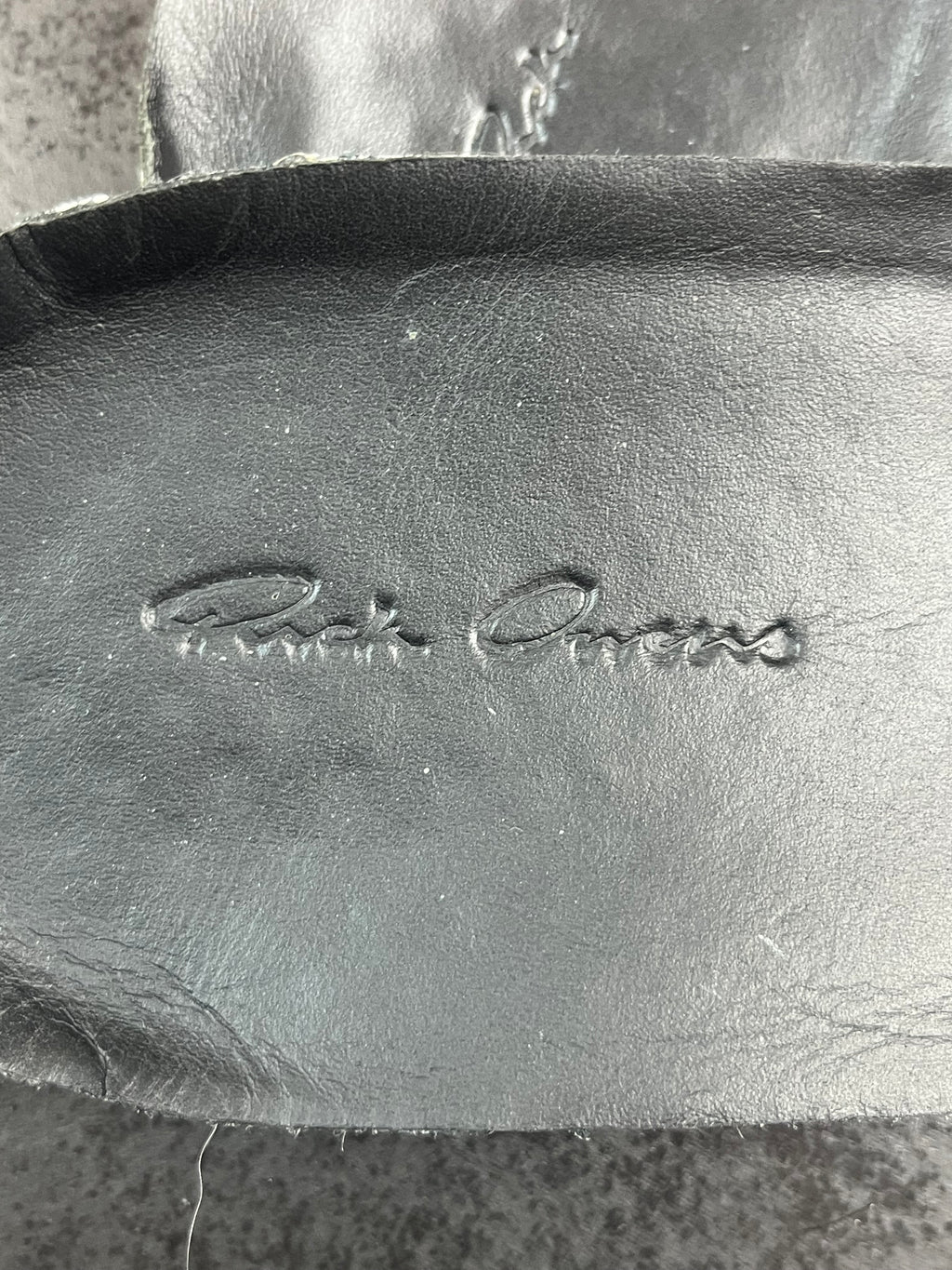 AW20 Rick Owens Performa “Rubber Wrap/Mummy” Ramones Low