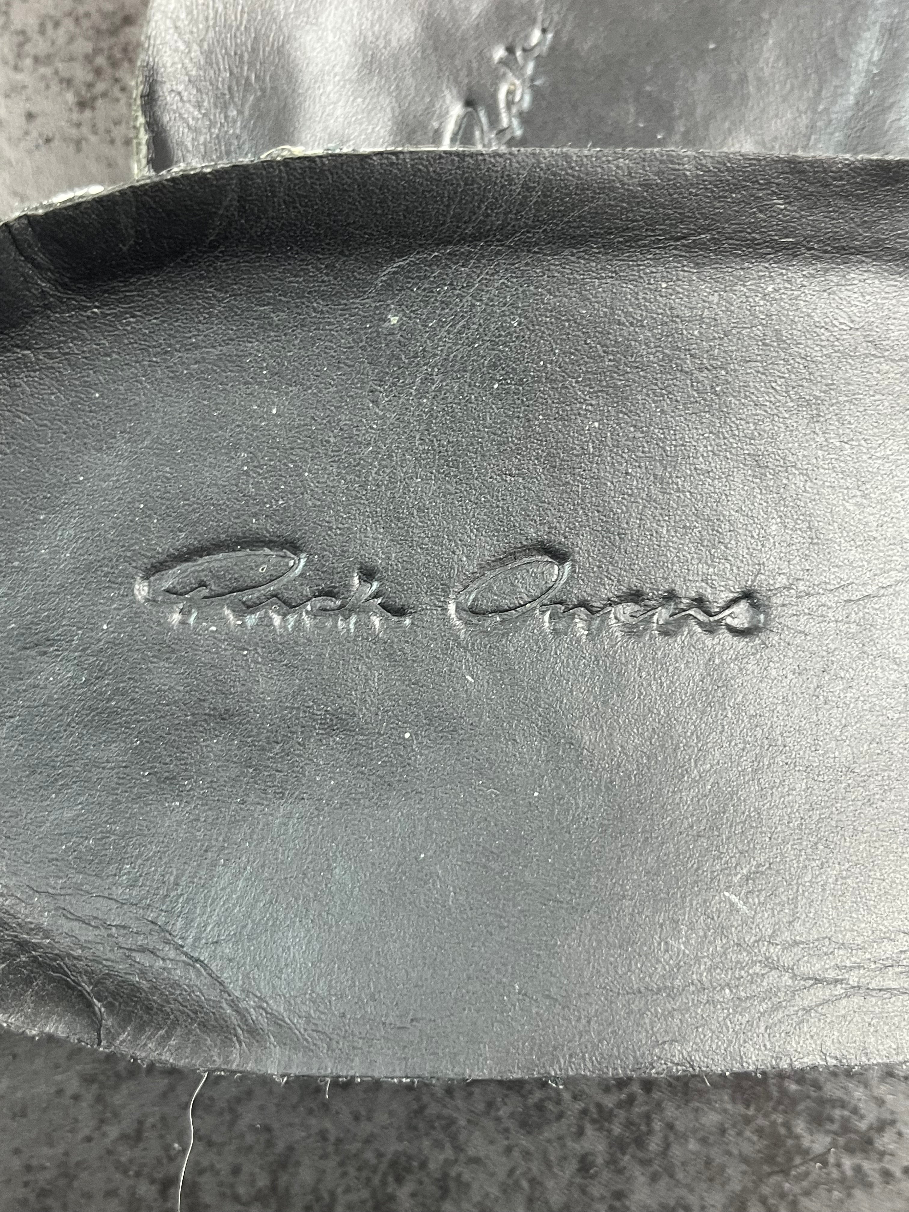 AW20 Rick Owens Performa “Rubber Wrap/Mummy” Ramones Low