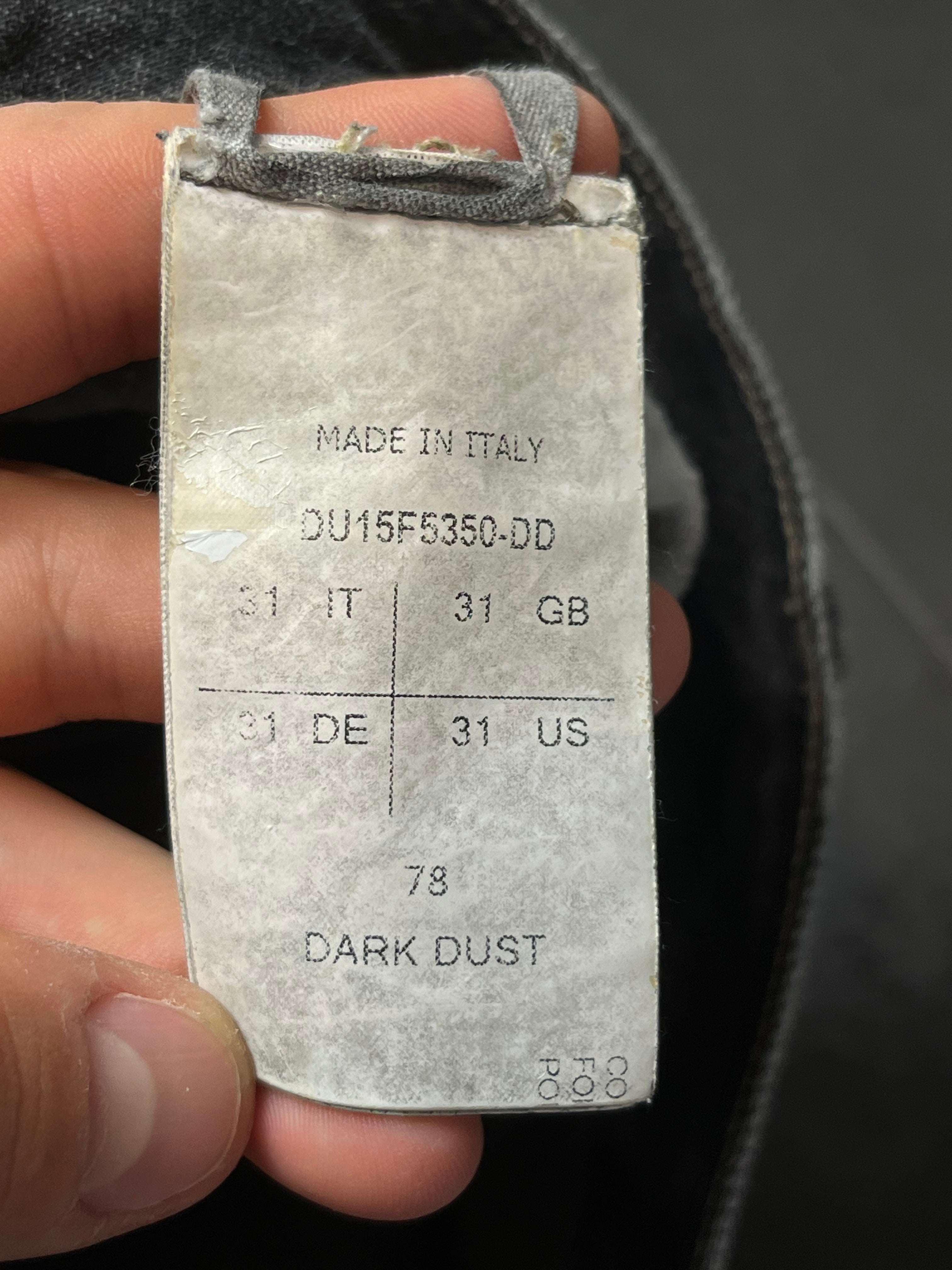FW15 Rick Owens Drkshdw "Detroit" Overdyed Denim