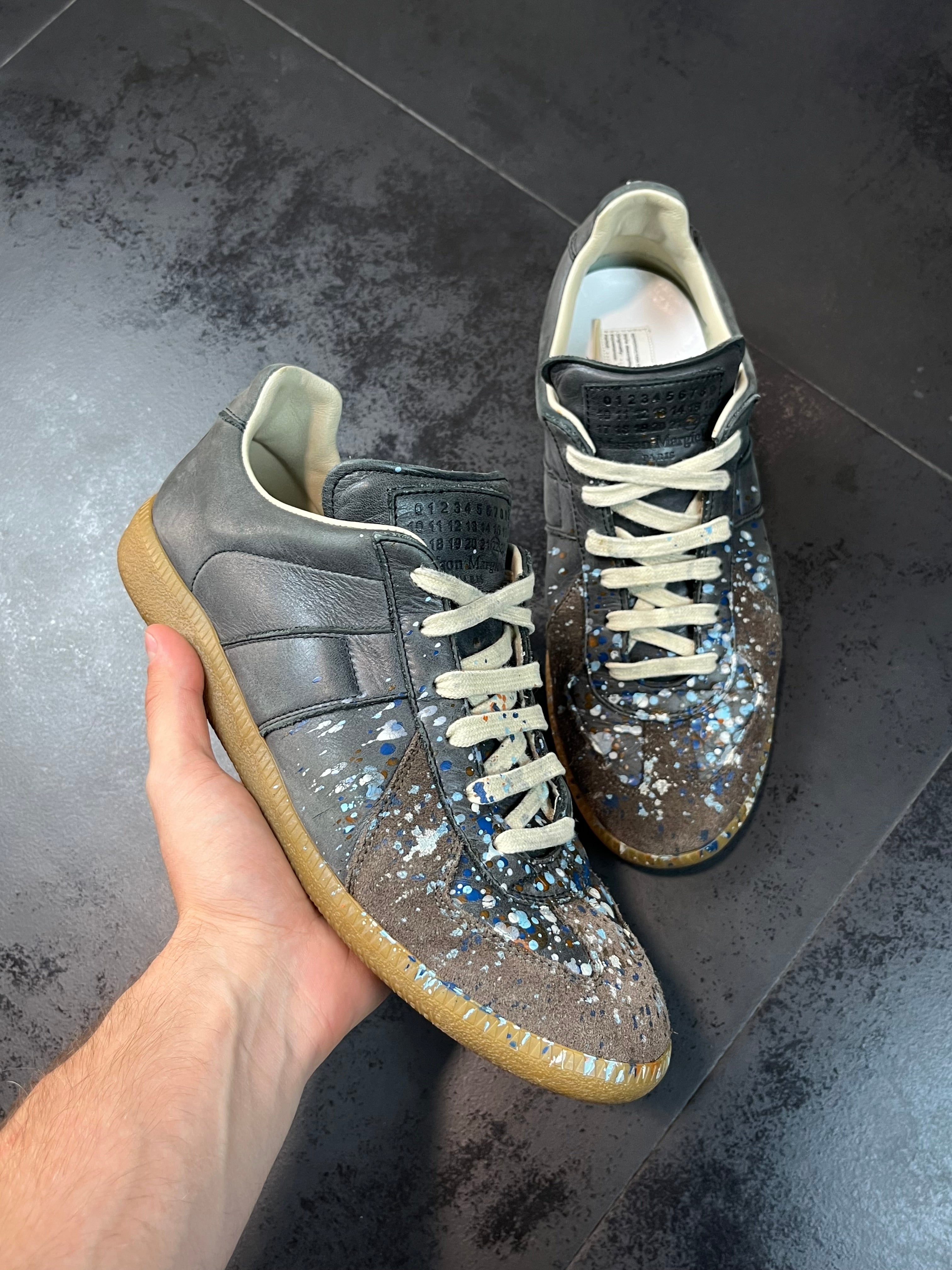 Maison Margiela "Replica" Gats Paint Splatter