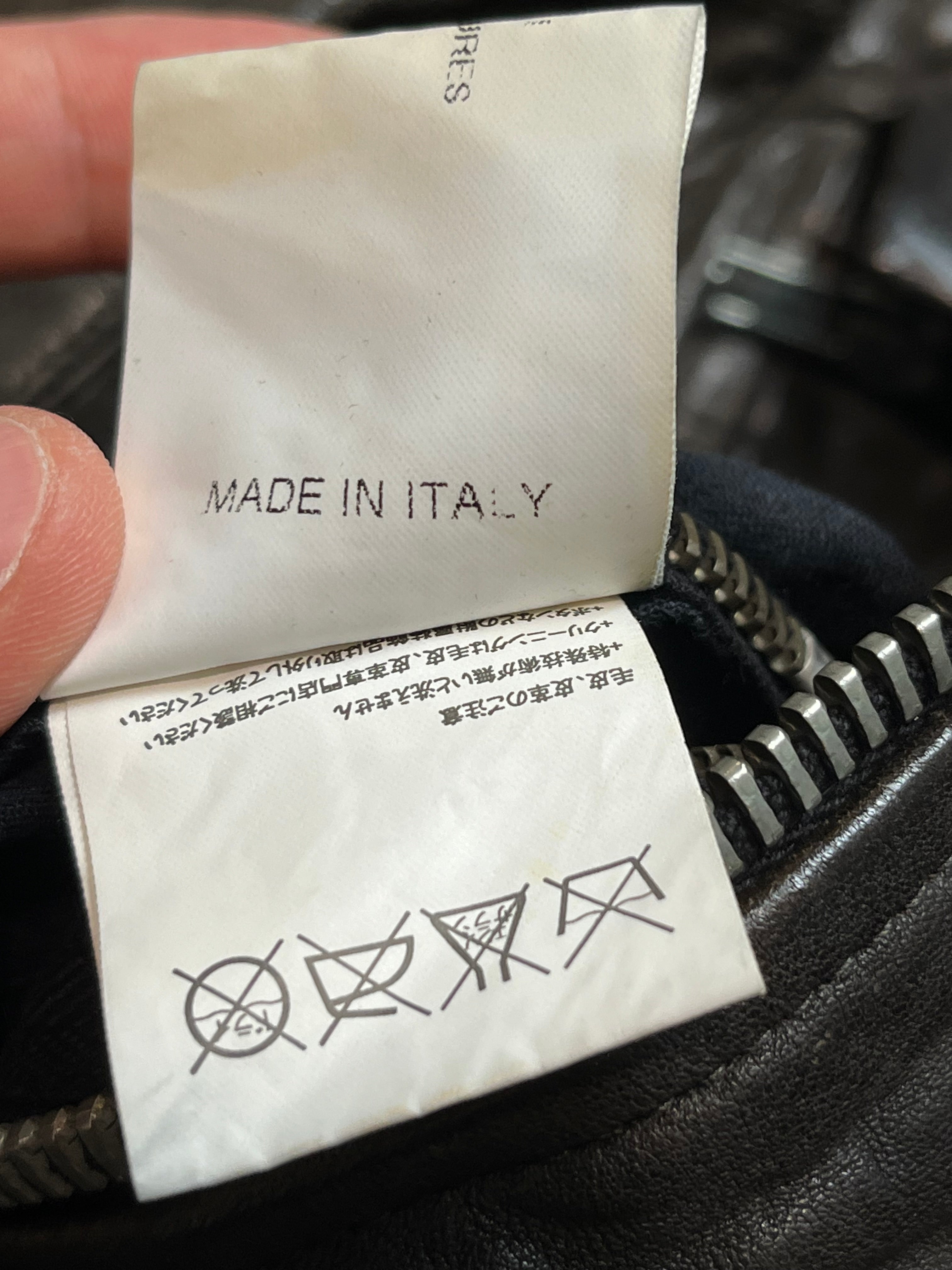 AW08 Rick Owens Stag “Bruiser” 5 Pocket Leather Jacket