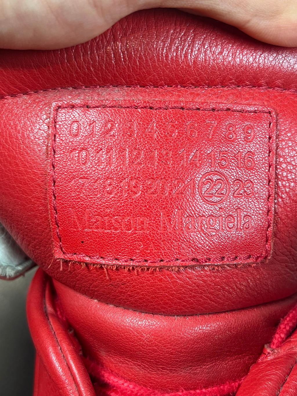 Maison Margiela Triple Red Future