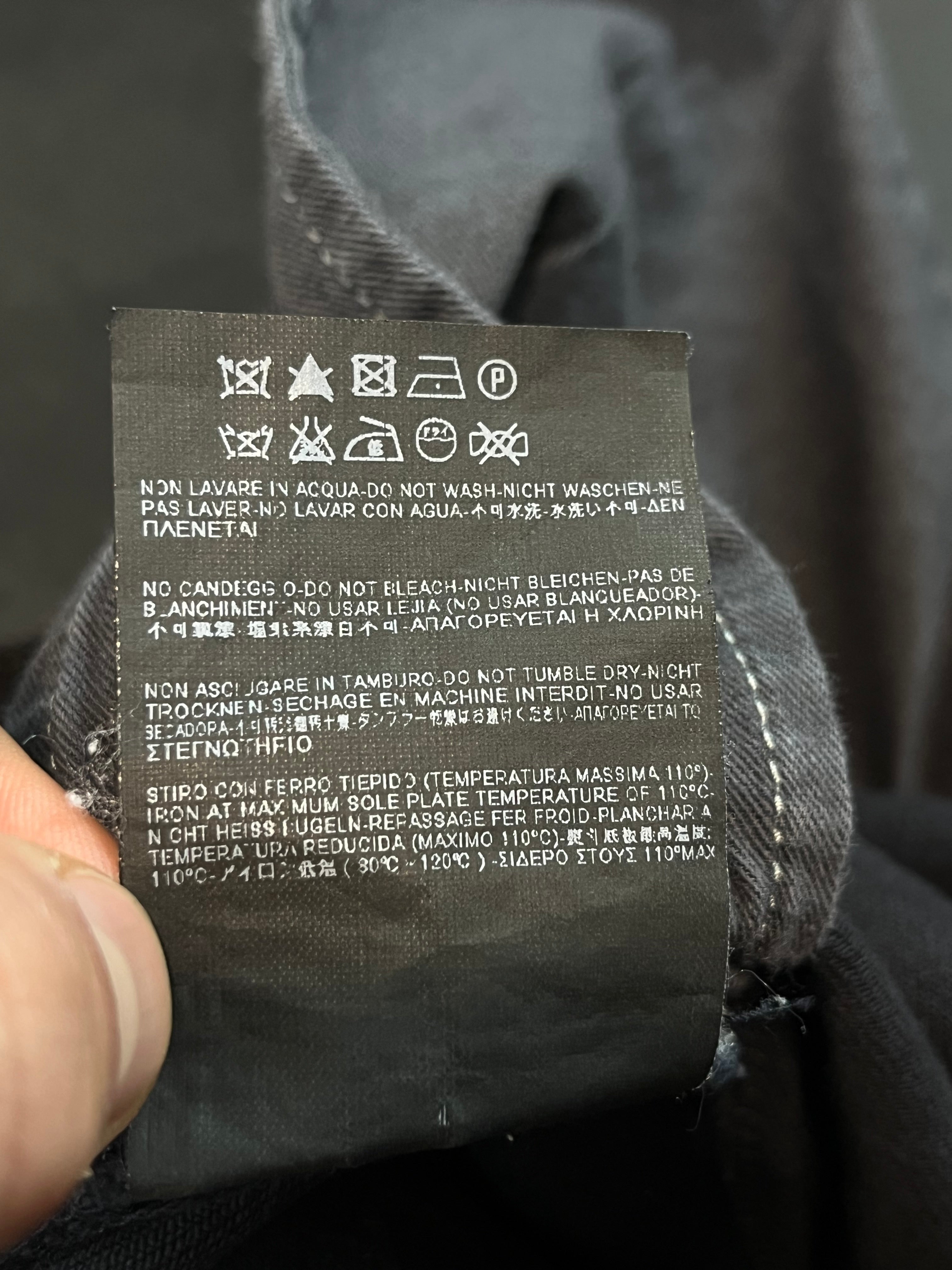 2014 Saint Laurent Paris “Oil Spill” Denim By Hedi Slimane