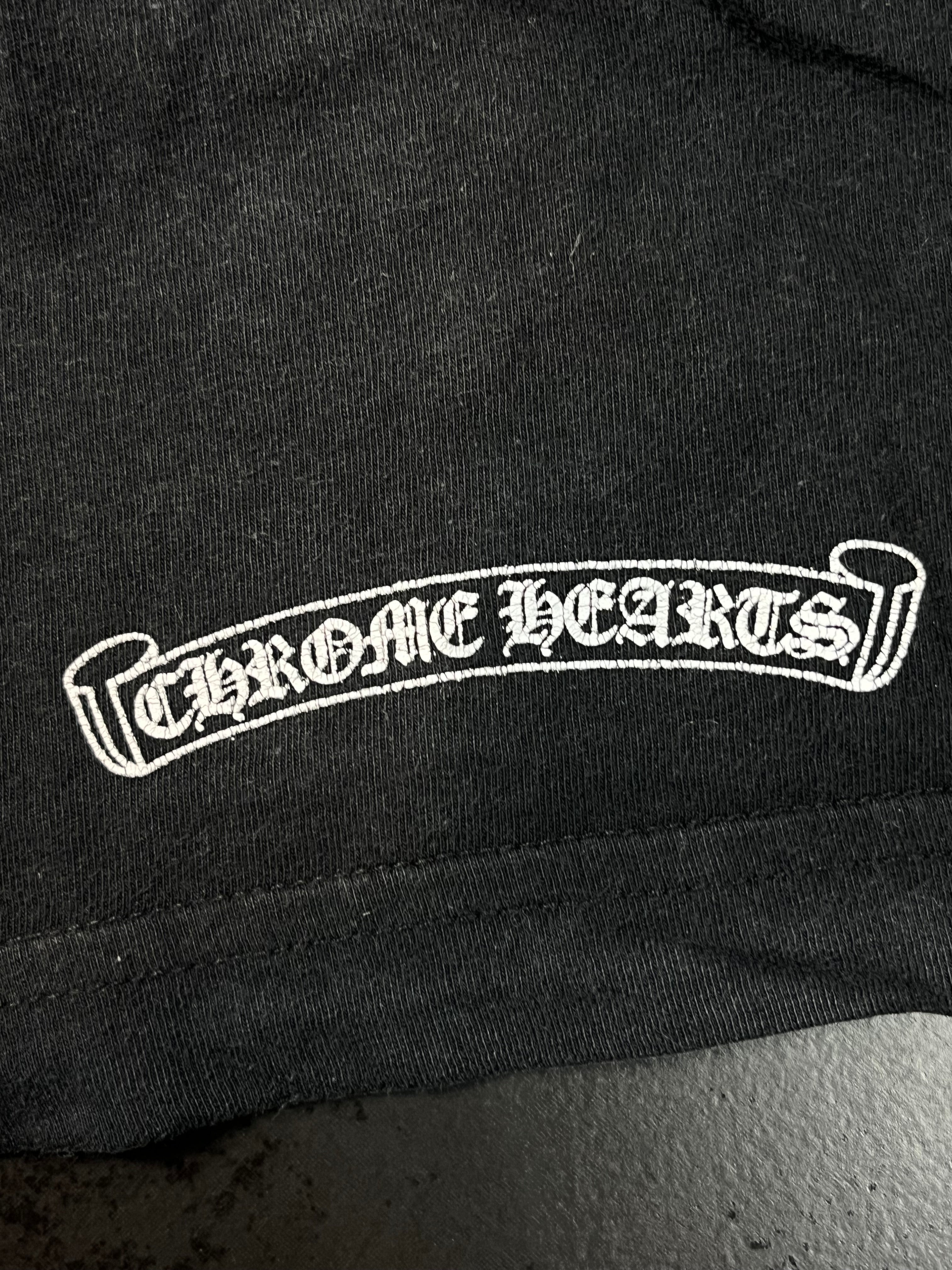 2000s Chrome Hearts T-Bar/F You Spellout Pocket Tee