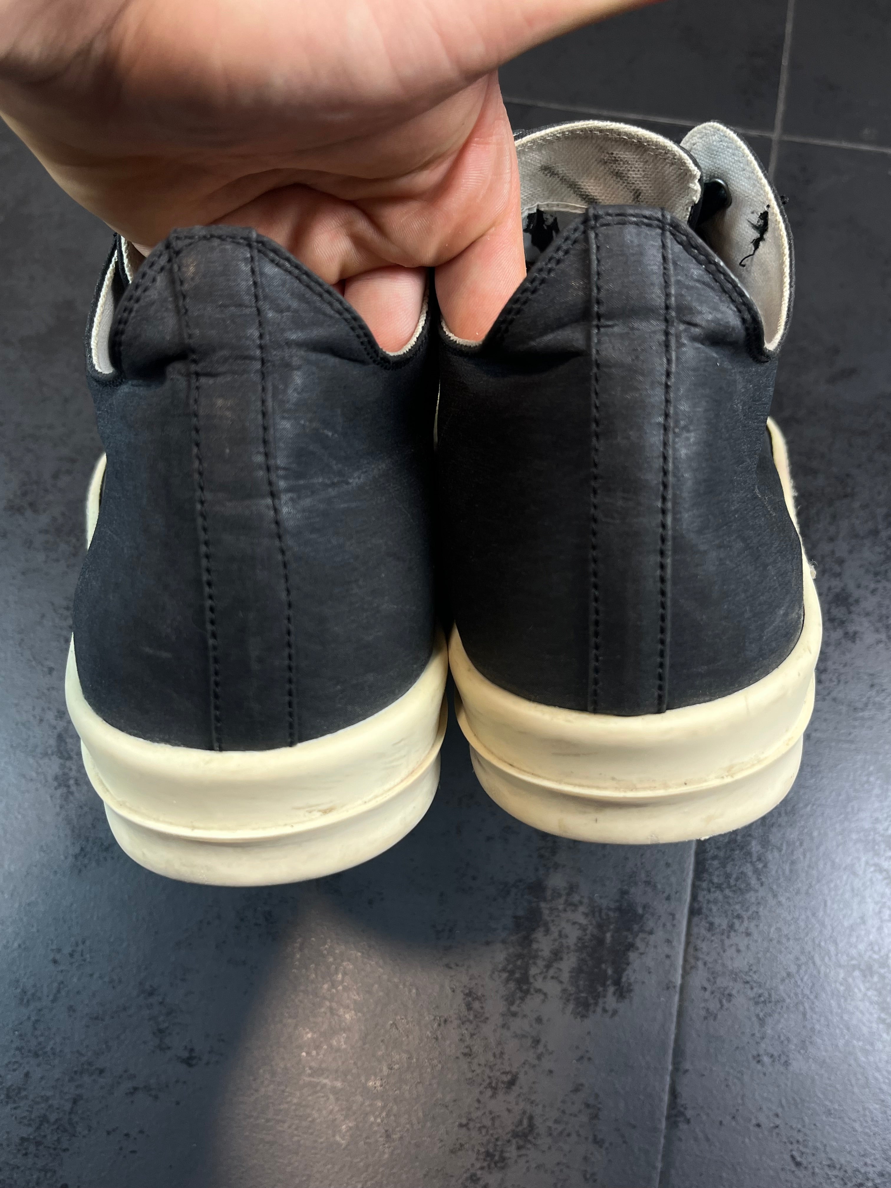 Rick Owens Waxed Nylon Ramones