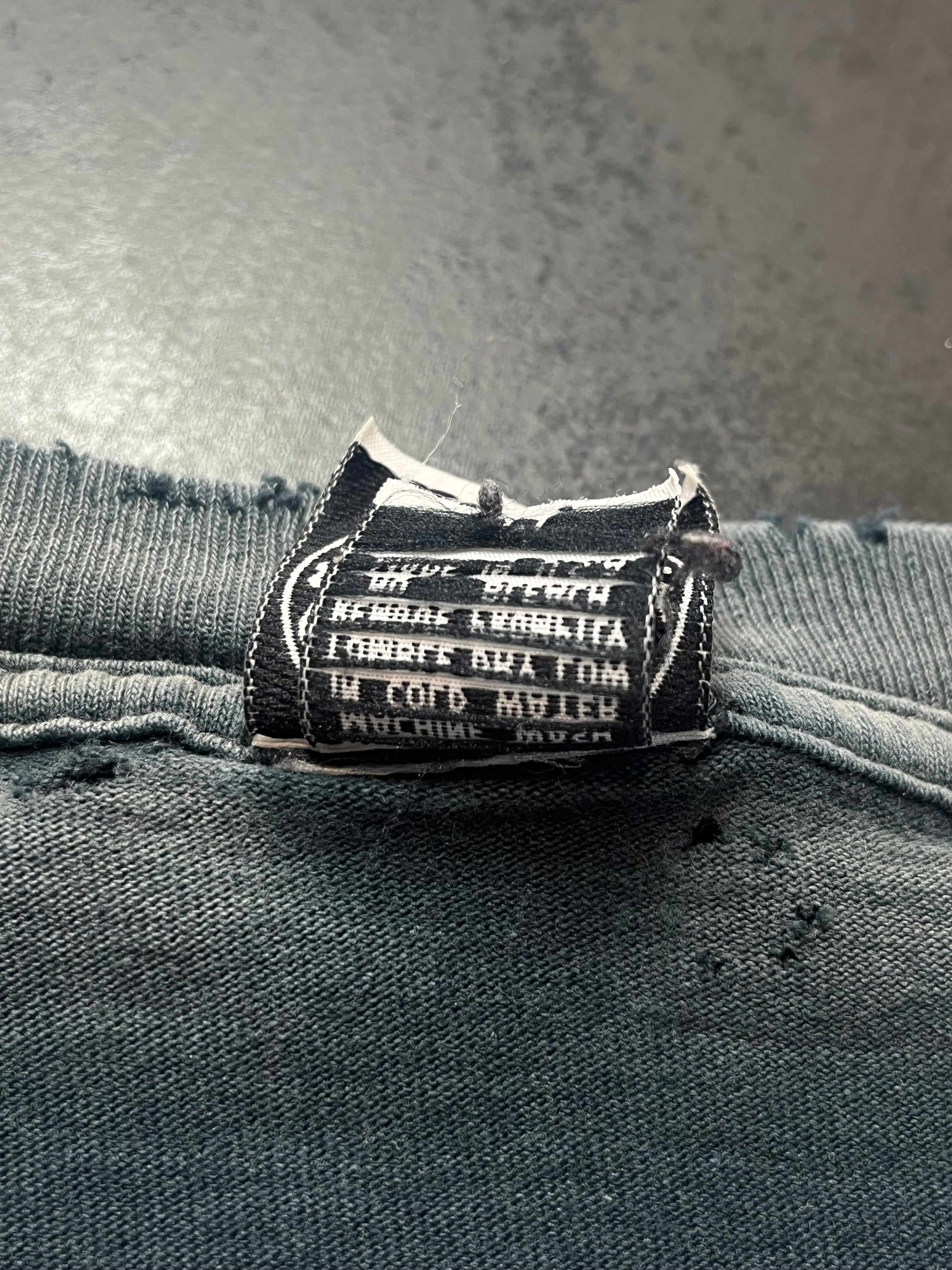 90's Chrome Hearts Cross/Scroll Embroidery Pocket Tee