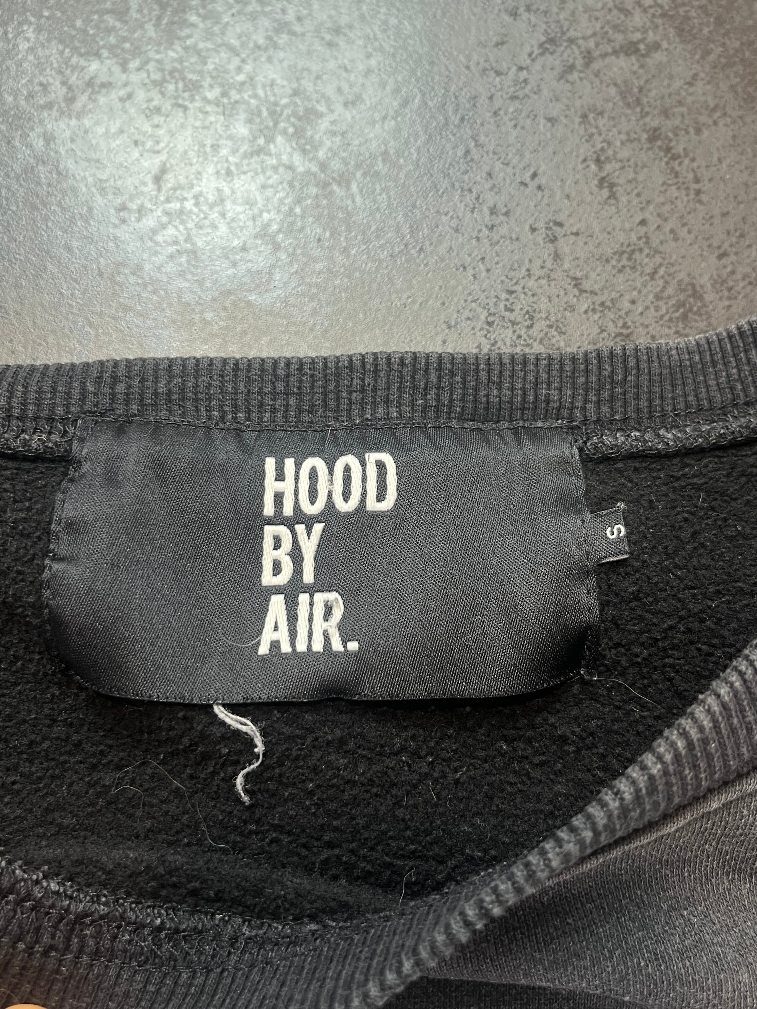 FW13 Hood By Air Boxy Cut Graphic Sweatshirt By Shayne Oliver