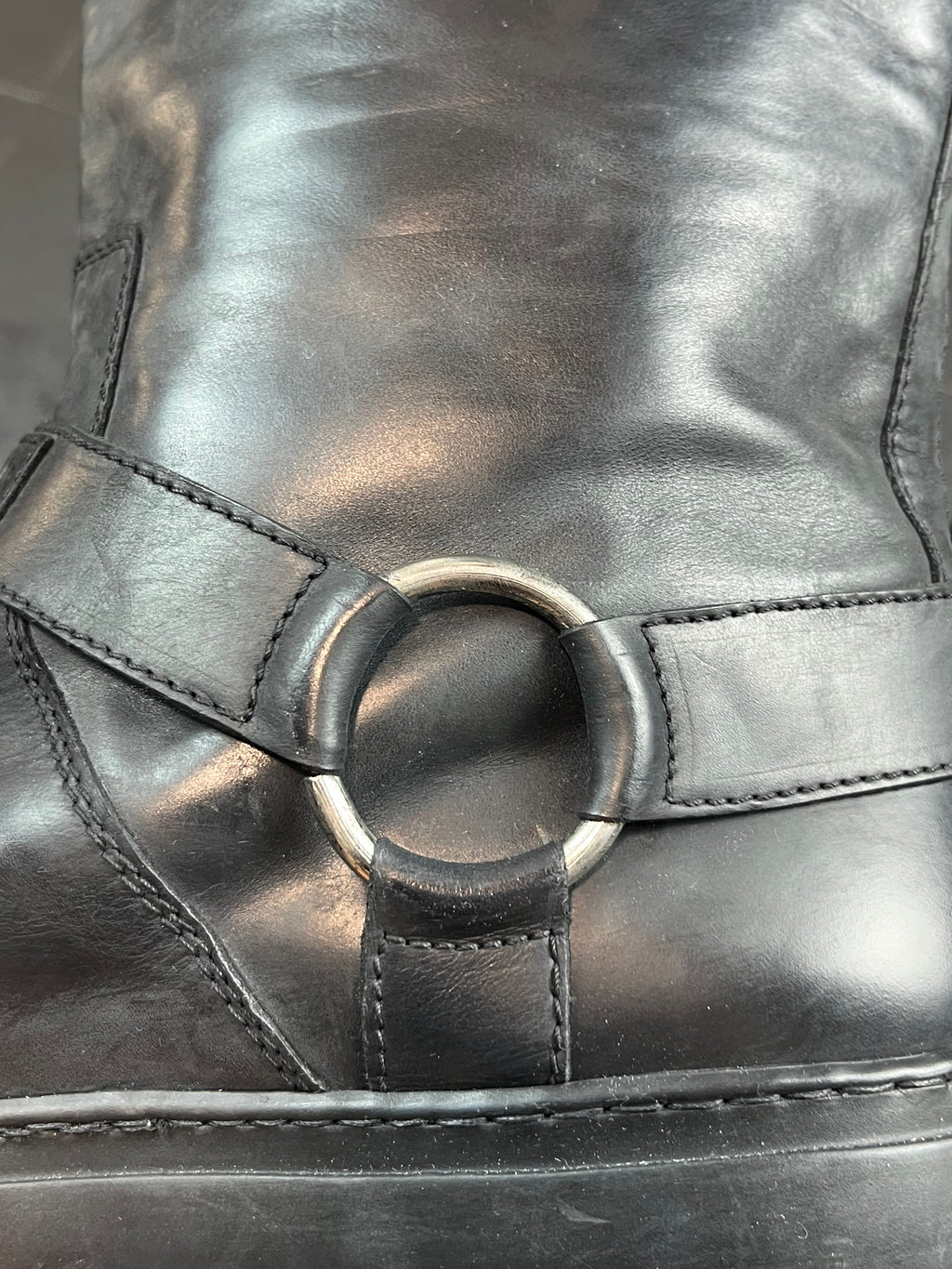 AW10 Raf Simons “Creeper/Harness” Boots