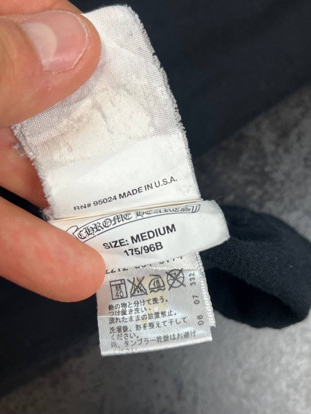 Chrome Hearts Cemetery Shadow Longsleeve